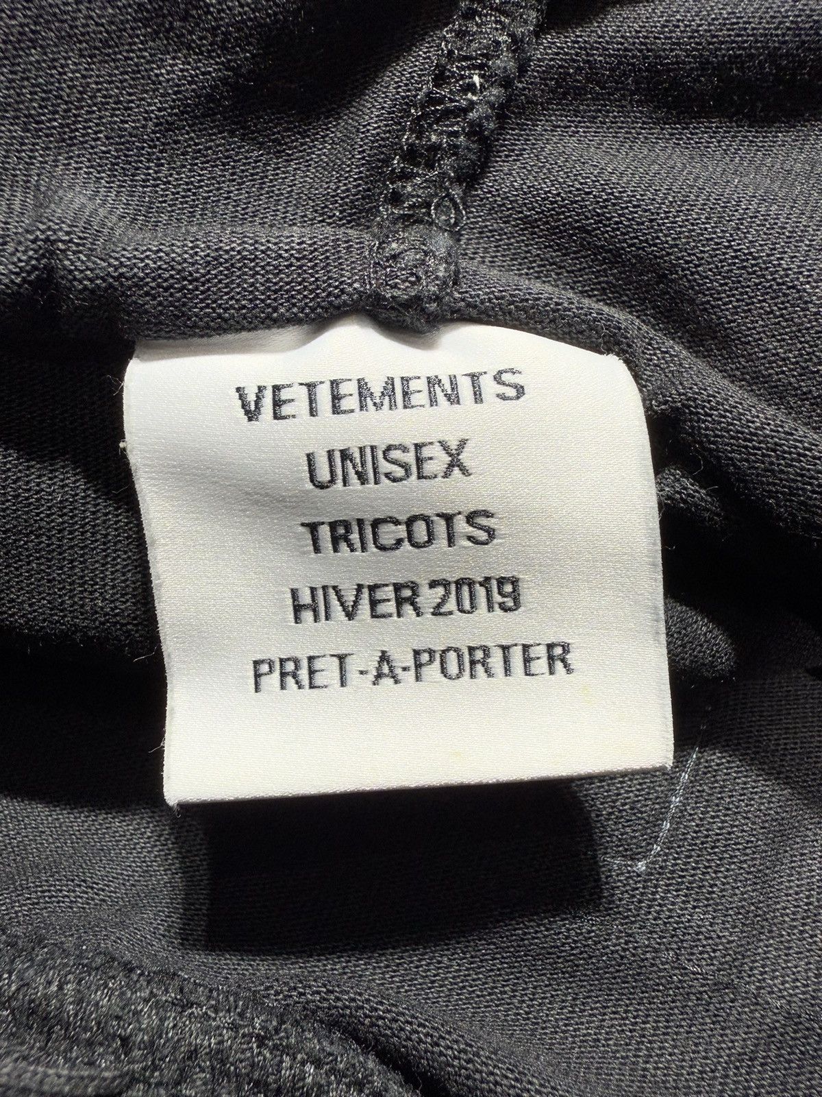 Vetements Vetements Black Oversized Russia Patchwork Hoodie Size US S / EU 44-46 / 1 - 13 Thumbnail