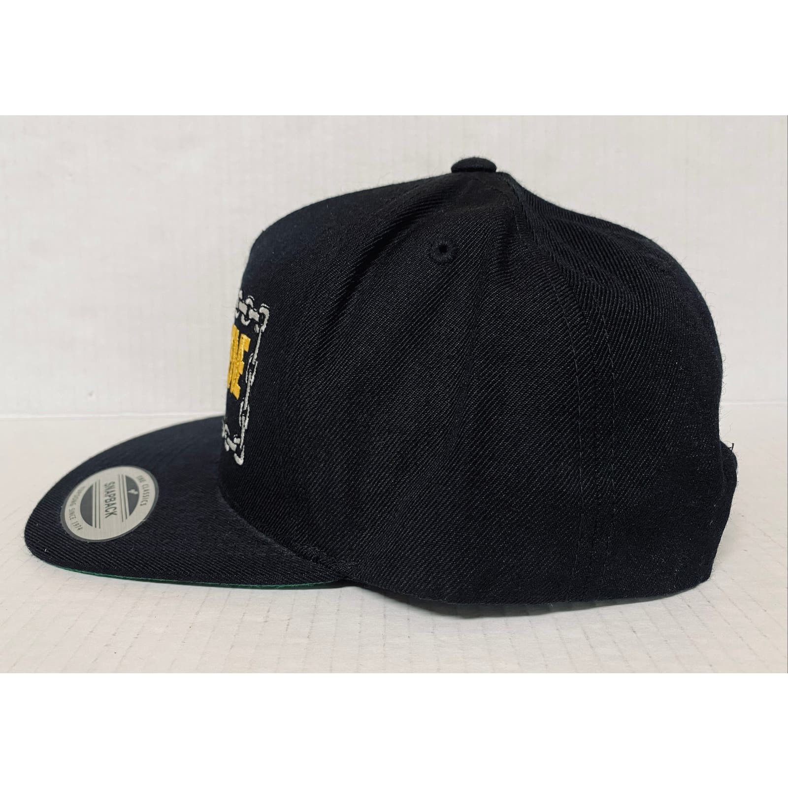 Lowrider Scene Magazine Yupoong Black Snapback Hat 952A