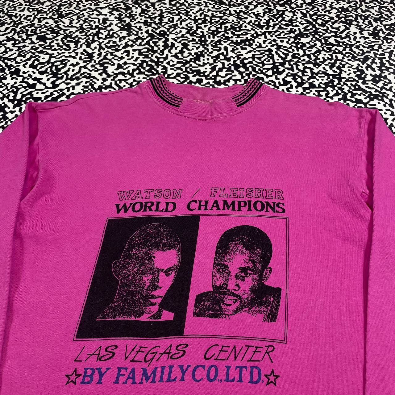 Vintage Vintage 90s Boxing World Champions Las Vegas Boxy Sweatshirt Size US S / EU 44-46 / 1 - 10 Thumbnail