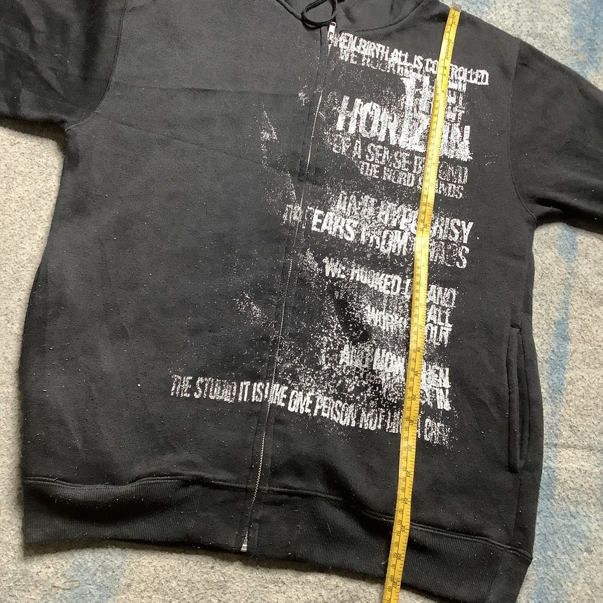 If Six Was Nine × Japanese Brand × Le Grande Bleu (L.G.B.) Japanese Brand Primal Point Y2K Poem Like ifsixwasnine style Size US M / EU 48-50 / 2 - 12 Thumbnail
