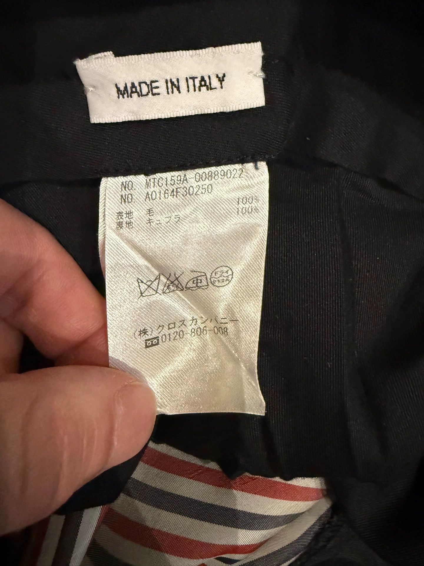 Thom Browne Thom Browne Charcoal Wool Slim Trousers Size 2 98 New Size US 32 / EU 48 - 5 Thumbnail