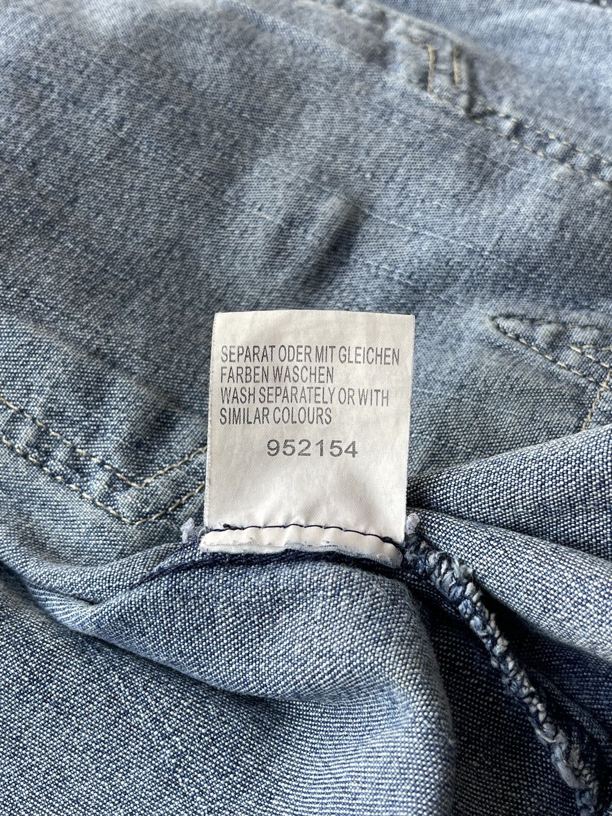 Japanese Brand Archive Denim Bondage Jacket D-Ring Straps Utility Y2K Goth Size US S / EU 44-46 / 1 - 11 Thumbnail