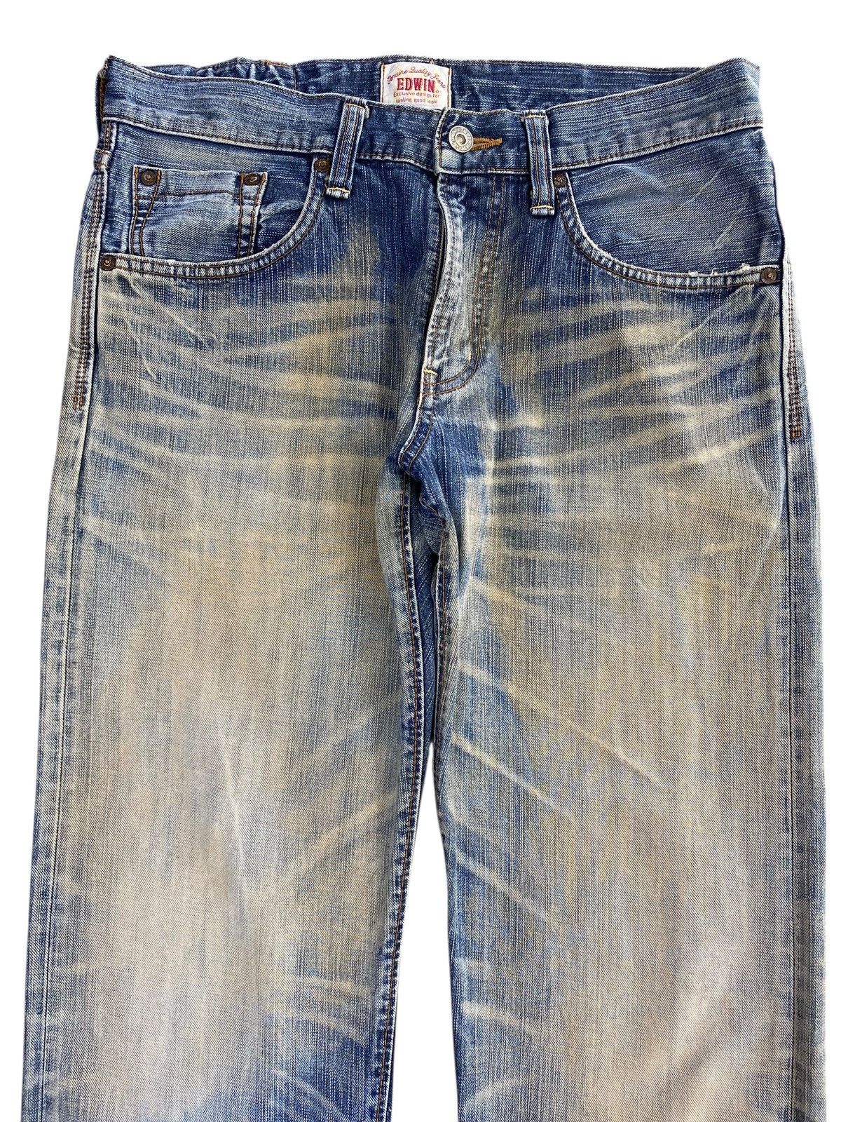 Edwin Vintage Edwin Whiskers Rusty Wash Style Loose Style Size US 32 / EU 48 - 2 Thumbnail