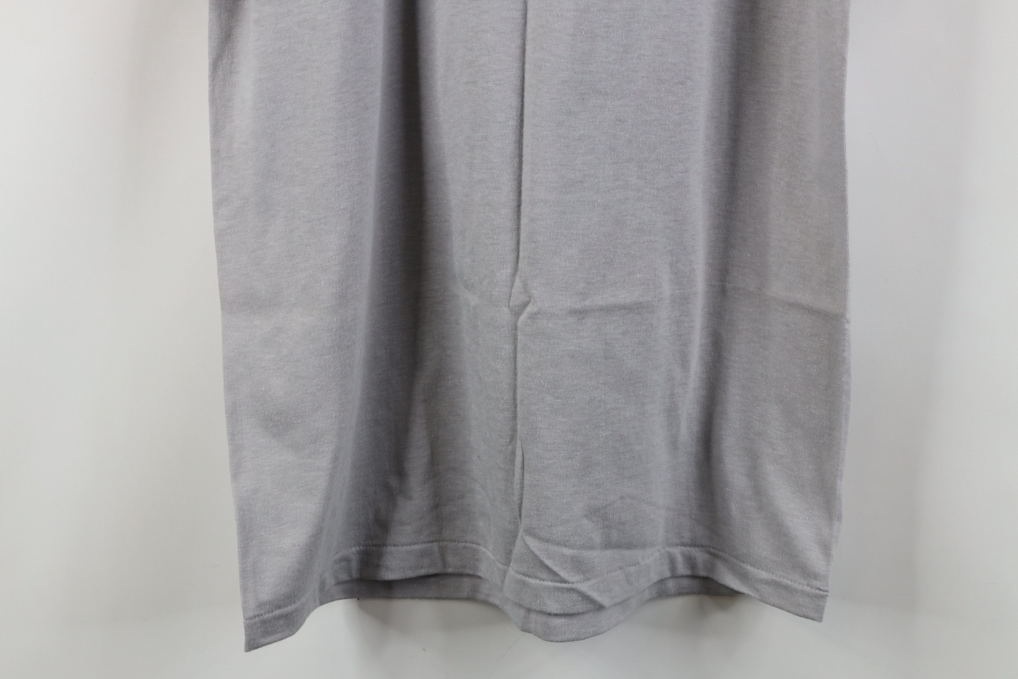 Vintage Vintage 80s Station Luna Pier Michigan T-Shirt Gray USA Size US L / EU 52-54 / 3 - 11 Thumbnail