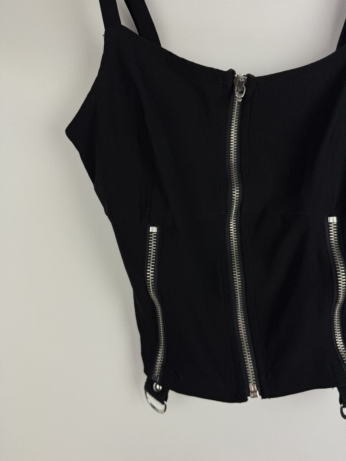Killstar Killstar Ladies Gothic Corset Style Sleeveless Tank Top Size S / US 4 / IT 40 - 7 Thumbnail