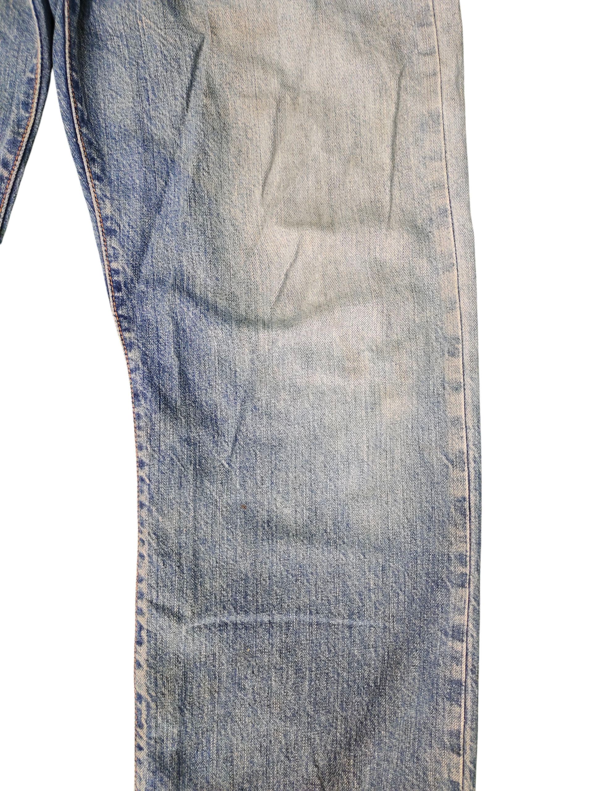 Levi's Vintage Levis 501 Clawmark Distress Faded Jeans Size US 34 / EU 50 - 4 Thumbnail