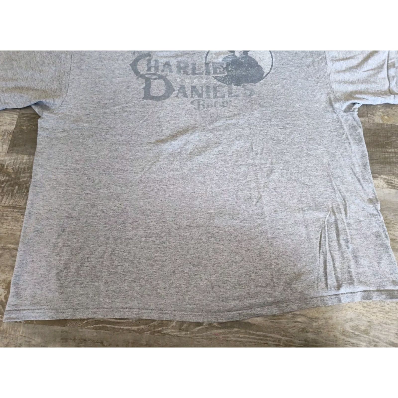 Vintage VINTAGE Charlie Daniels Band Tee Shirt Mens Gray 2XL T-Shirt Short Sleeve Crew Neck Graphic Print Band Music 90s N/A Size US XXL / EU 58 / 5 - 2 Thumbnail
