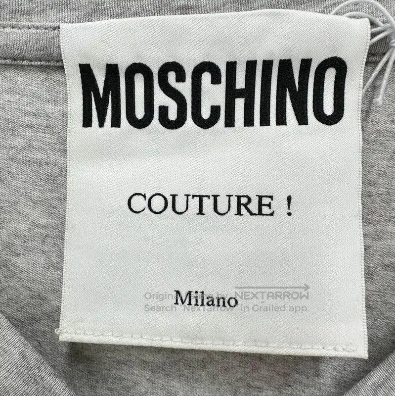 Moschino Moschino Long Sleeve Graphic T-Shirt for Women . Size XS / US 0-2 / IT 36-38 - 4 Thumbnail