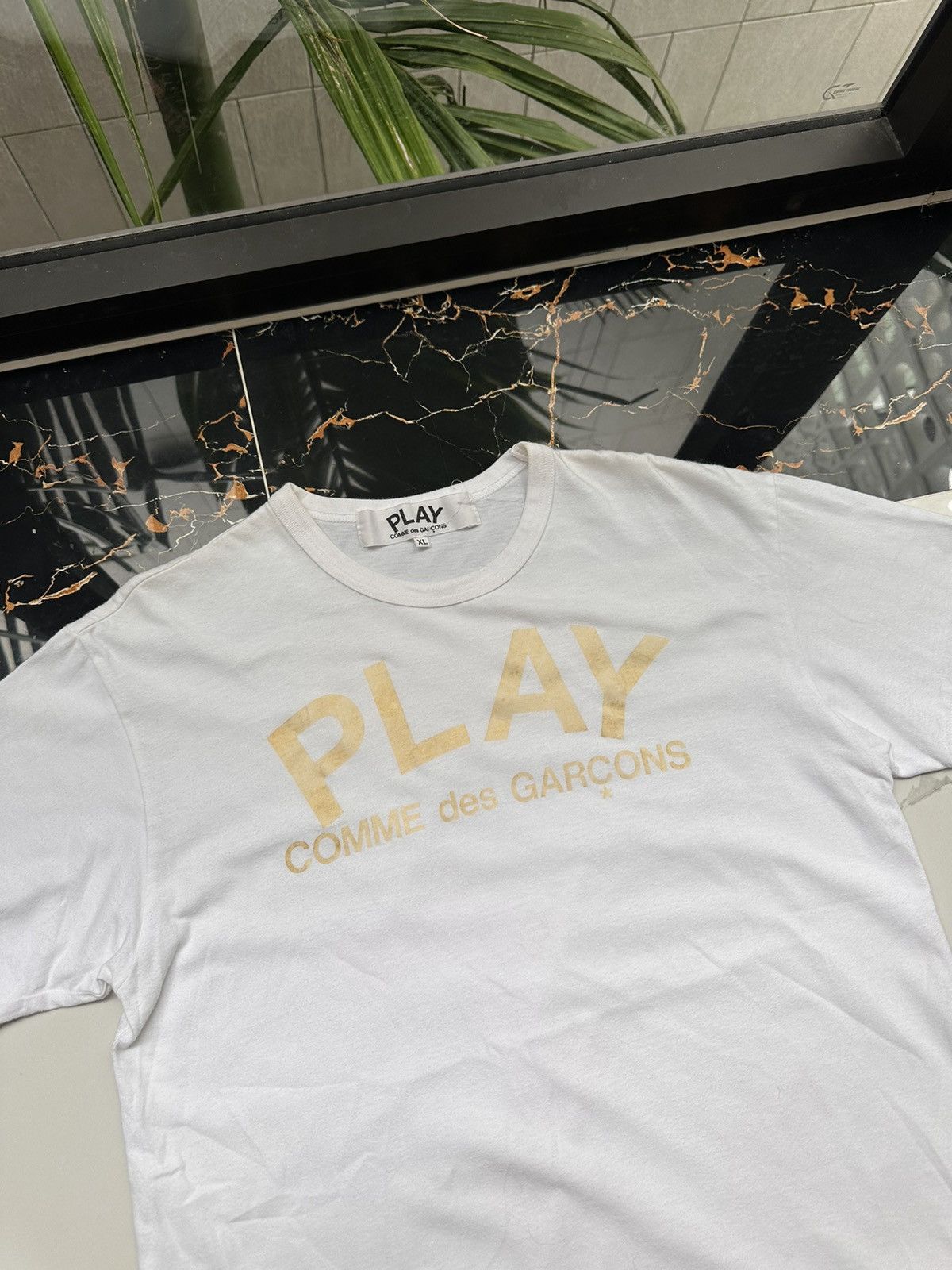 Comme des Garcons × Vintage CDG VINTAGE BIG LOGO STREETWEAR LUXURY T-SHIRT Size US M / EU 48-50 / 2 - 2 Thumbnail