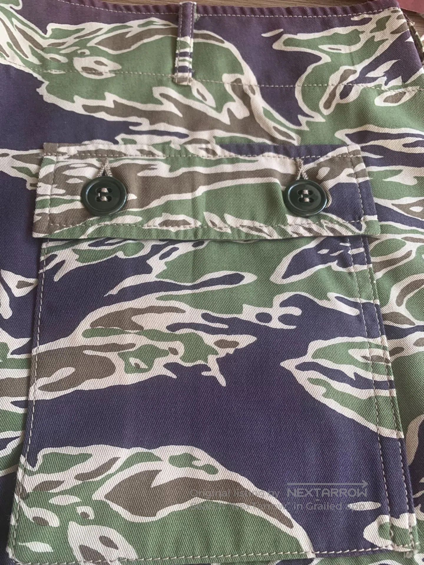 The Real McCoy's The Real McCoy Tiger Camouflage Shorts. Size US 36 / EU 52 - 3 Thumbnail
