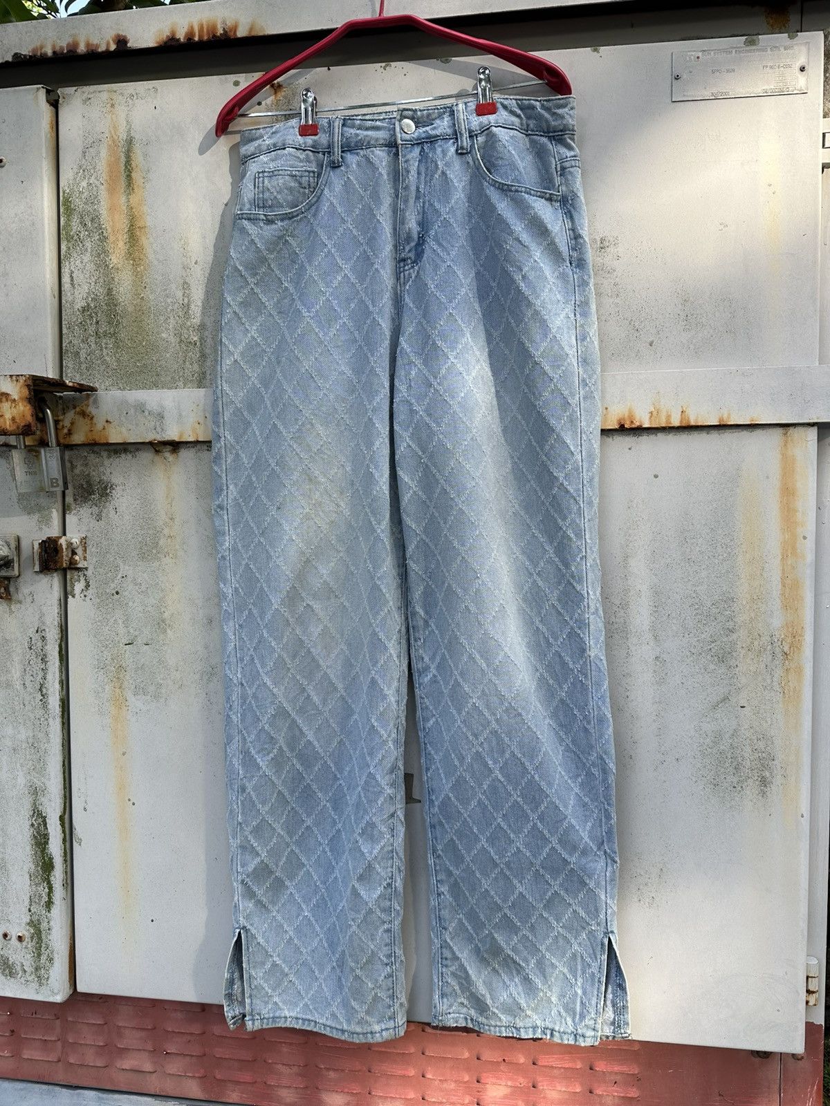 Japanese Brand 👹Dazy Stained Design Baggy Jeans Size US 30 / EU 46 - 3 Thumbnail