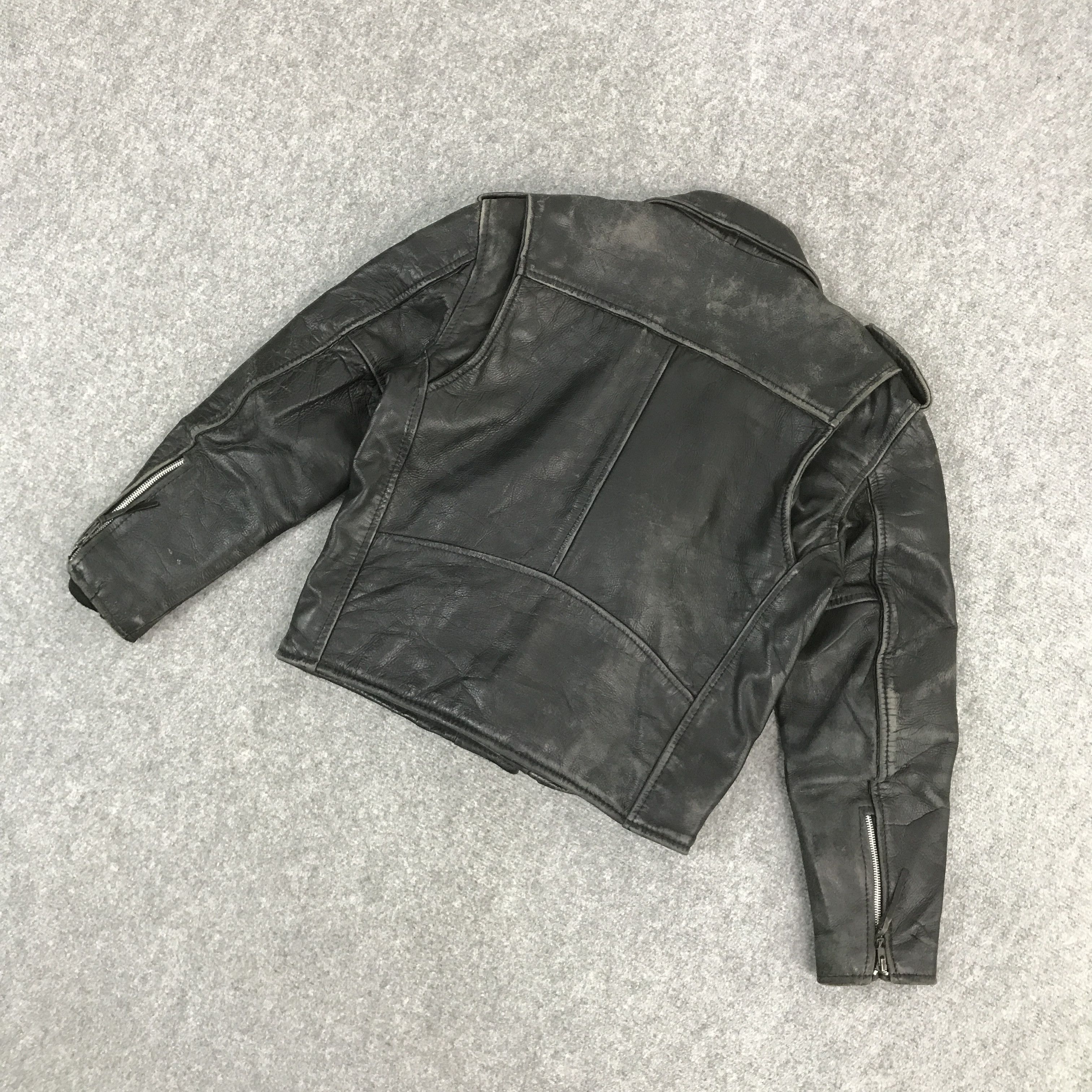 First MFG Co. × Japanese Brand FIRST DOUBLE COLLAR LEATHER JACKET Size US M / EU 48-50 / 2 - 6 Thumbnail