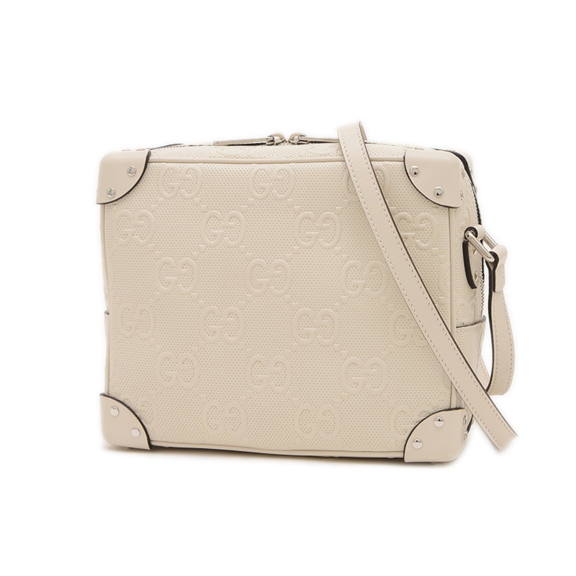 Gucci Gucci GG embossé shoulder Size ONE SIZE - 1 Thumbnail