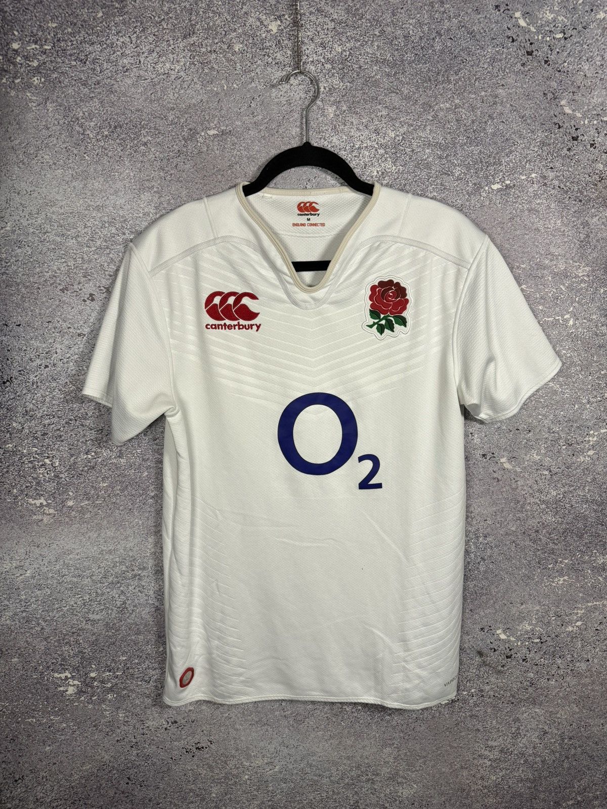Canterbury of New Zealand × Vintage Vintage England Rugby Canterbury Jersey M size Size US M / EU 48-50 / 2 - 1 Thumbnail