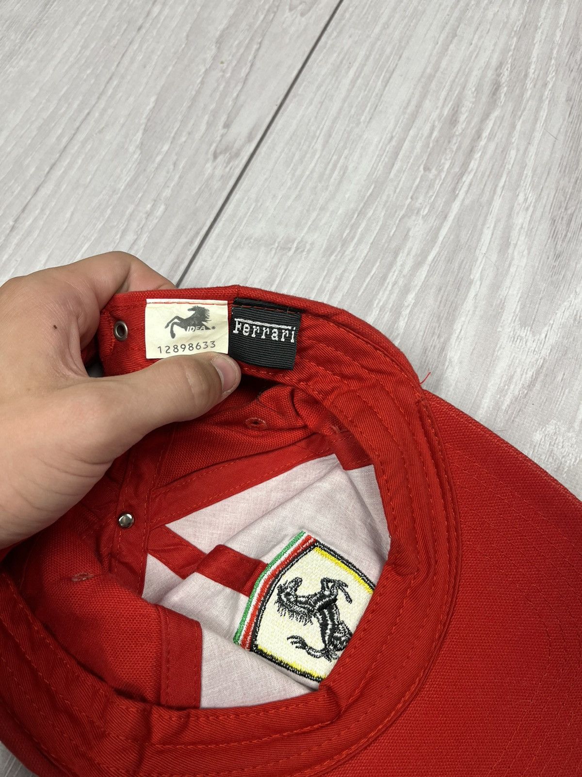 Ferrari × Vintage Vintage 00s Ferrari Racing Cap Size ONE SIZE - 5 Thumbnail