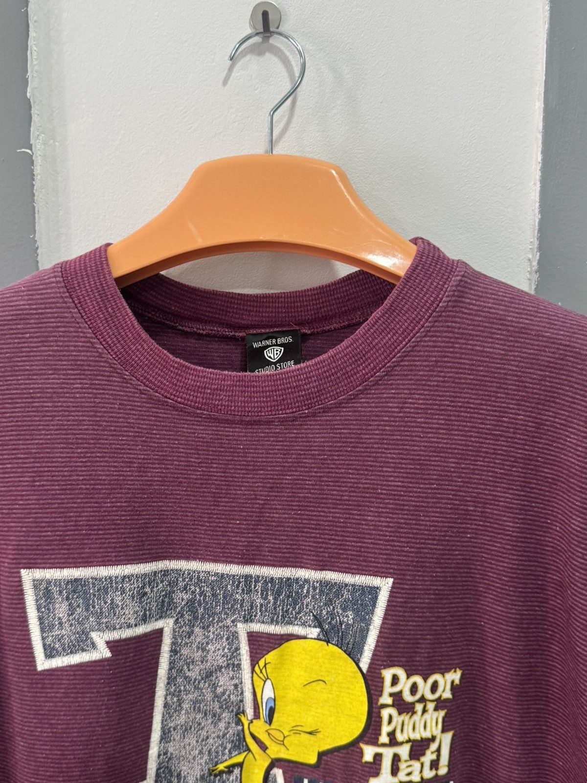 Warner Bros vintage WARNER BROS - tweety litle birds made in usa tee Size US XL / EU 56 / 4 - 3 Thumbnail