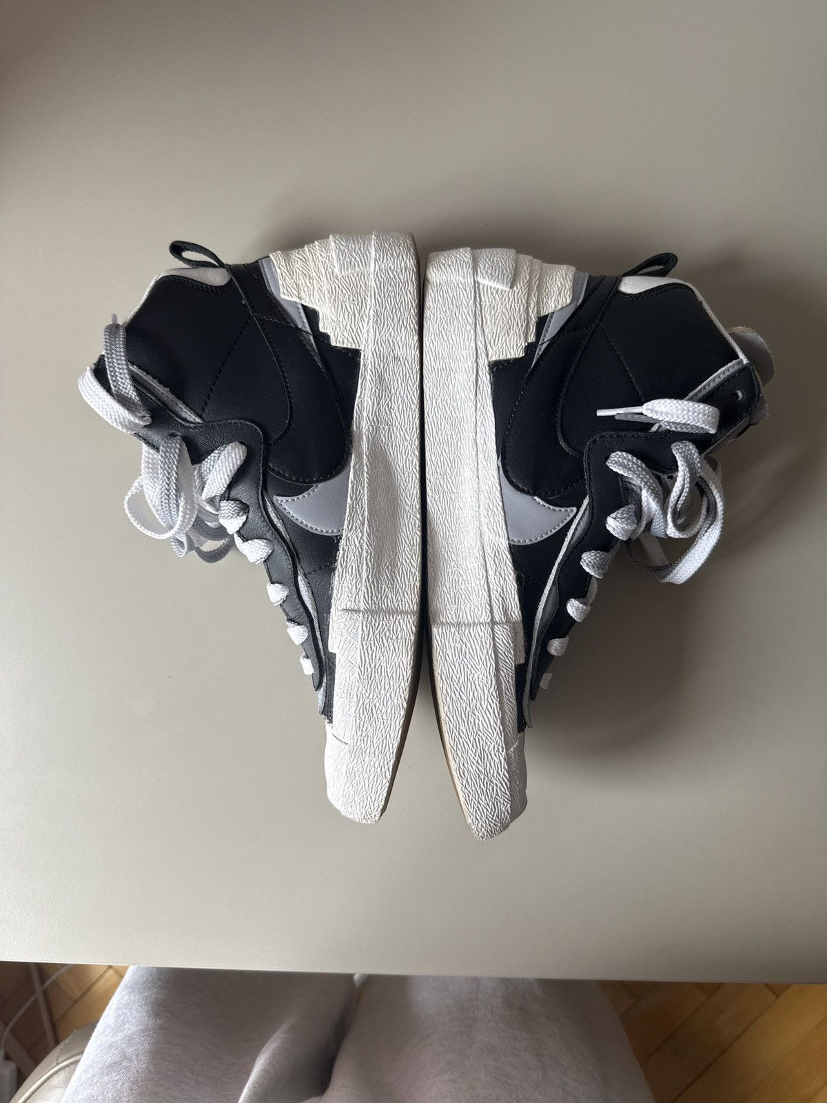Nike × Sacai Nike Blazer Mid Sacai Black Size US 8.5 / EU 41-42 - 3 Thumbnail