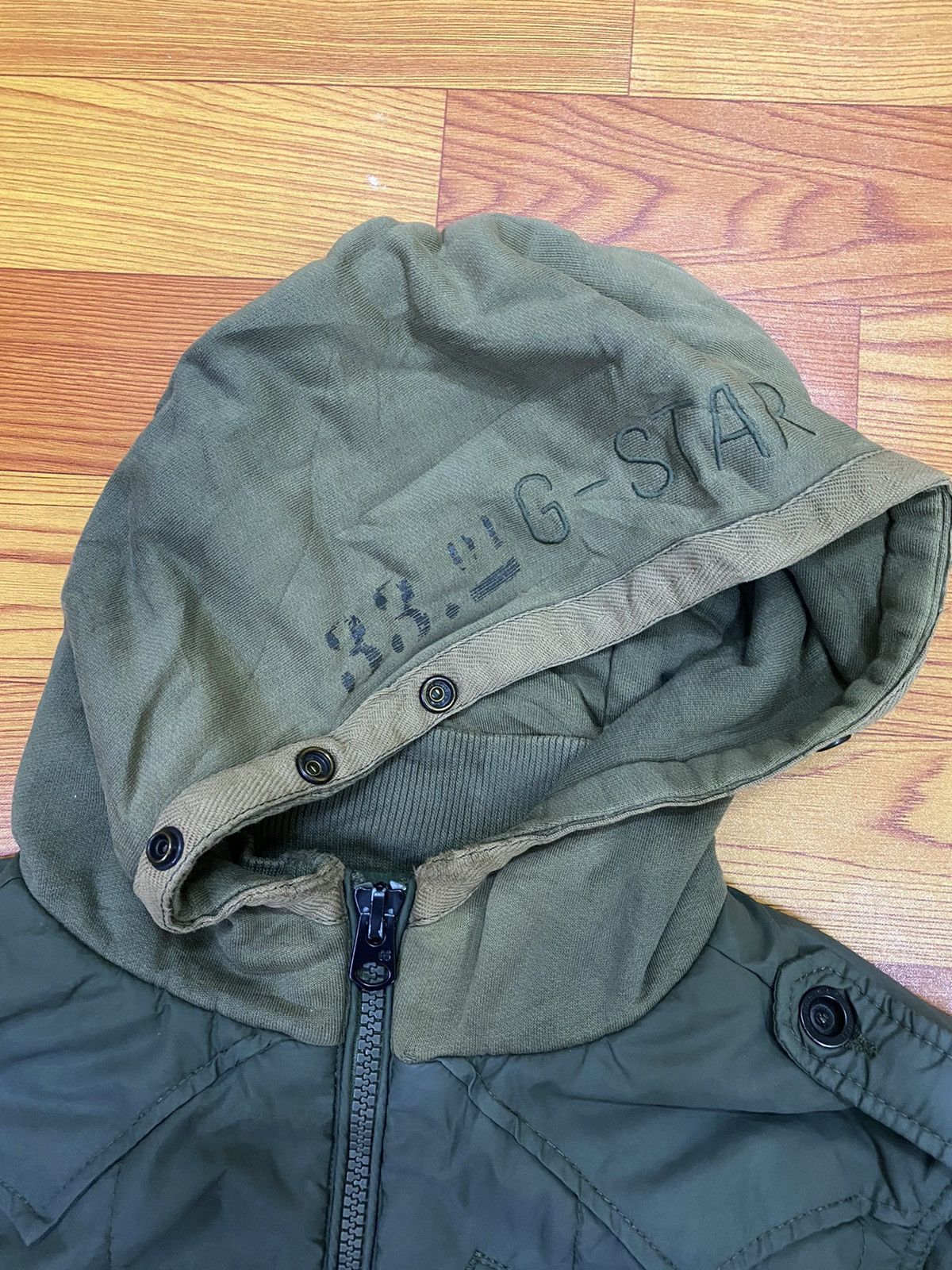 G-Star × Le Grande Bleu (L.G.B.) Vintage OG G-Star Jacket Hoodie Size US M / EU 48-50 / 2 - 4 Thumbnail