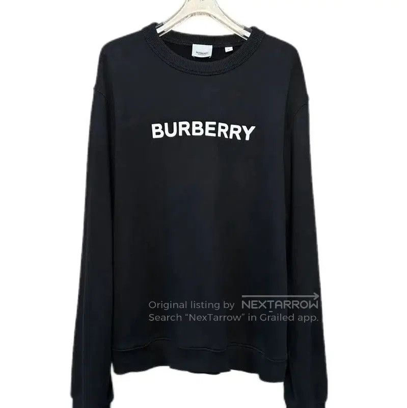 Burberry Burberry Black Cotton Women's Sweatshirt. Size M / US 6-8 / IT 42-44 - 1 Thumbnail