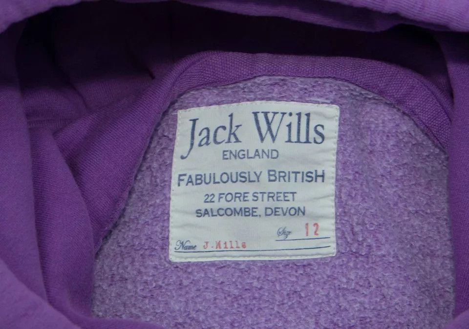 Jack Wills WOMENS JACK WILLS HOODY SIZE UK 12 VGC Size L / US 10 / IT 46 - 5 Thumbnail