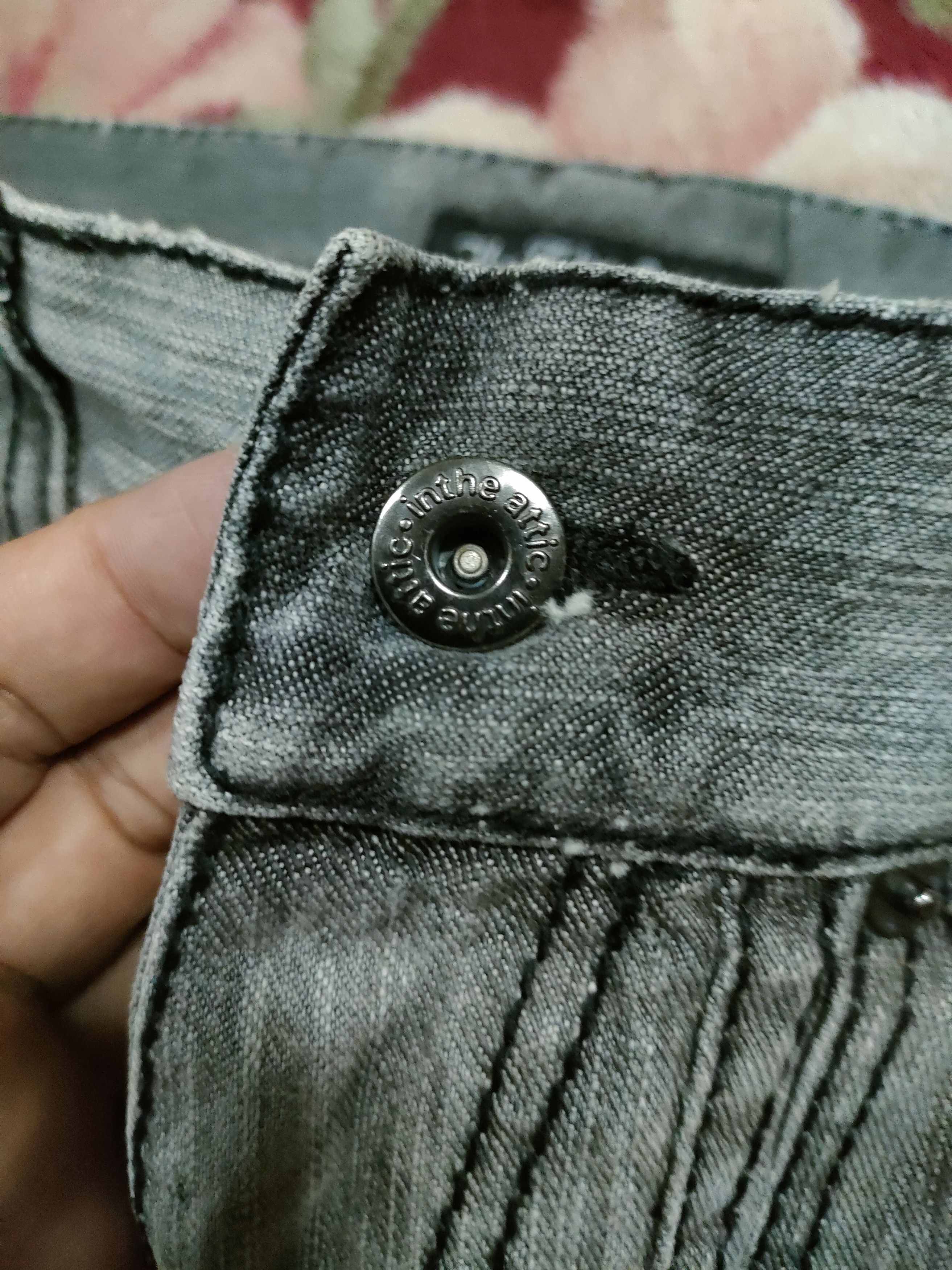 In The Attic × Japanese Brand × Le Grande Bleu (L.G.B.) In The Attic Bondage Zipper Jeans Size US 32 / EU 48 - 9 Thumbnail