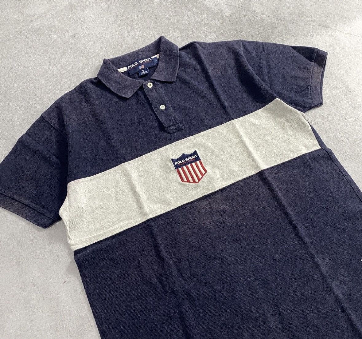 Vintage 1990’s Ralph Lauren Polo Sport, K-Swiss Patch main image 5