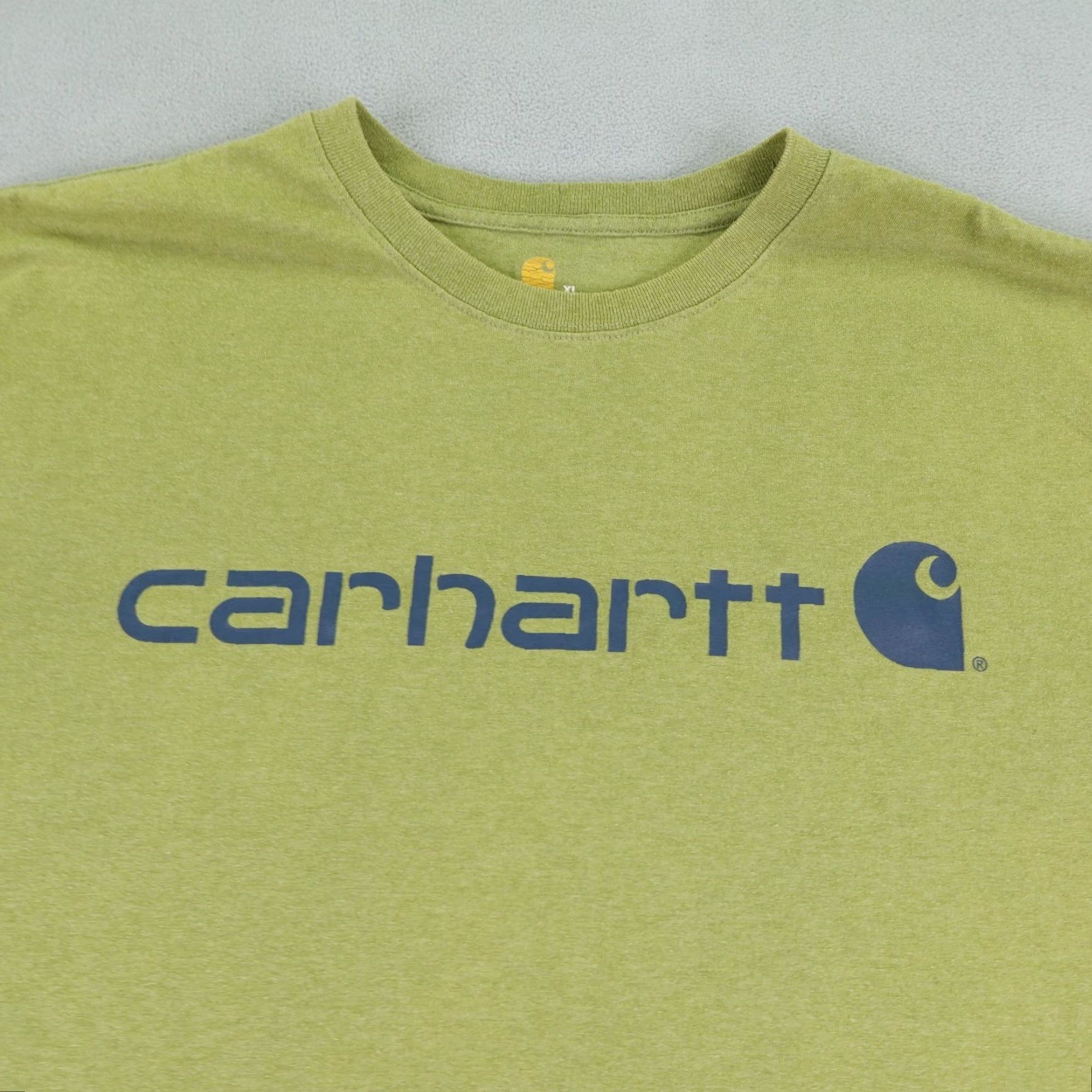 Carhartt VINTAGE Carhartt Shirt Mens XL Green Original Fit Heavyweight Workwear Logo T-Shirt Mens XL Green Carhartt Shirt, Logo, Heavyweight, Outdoor Theme Size US XL / EU 56 / 4 - 2 Thumbnail