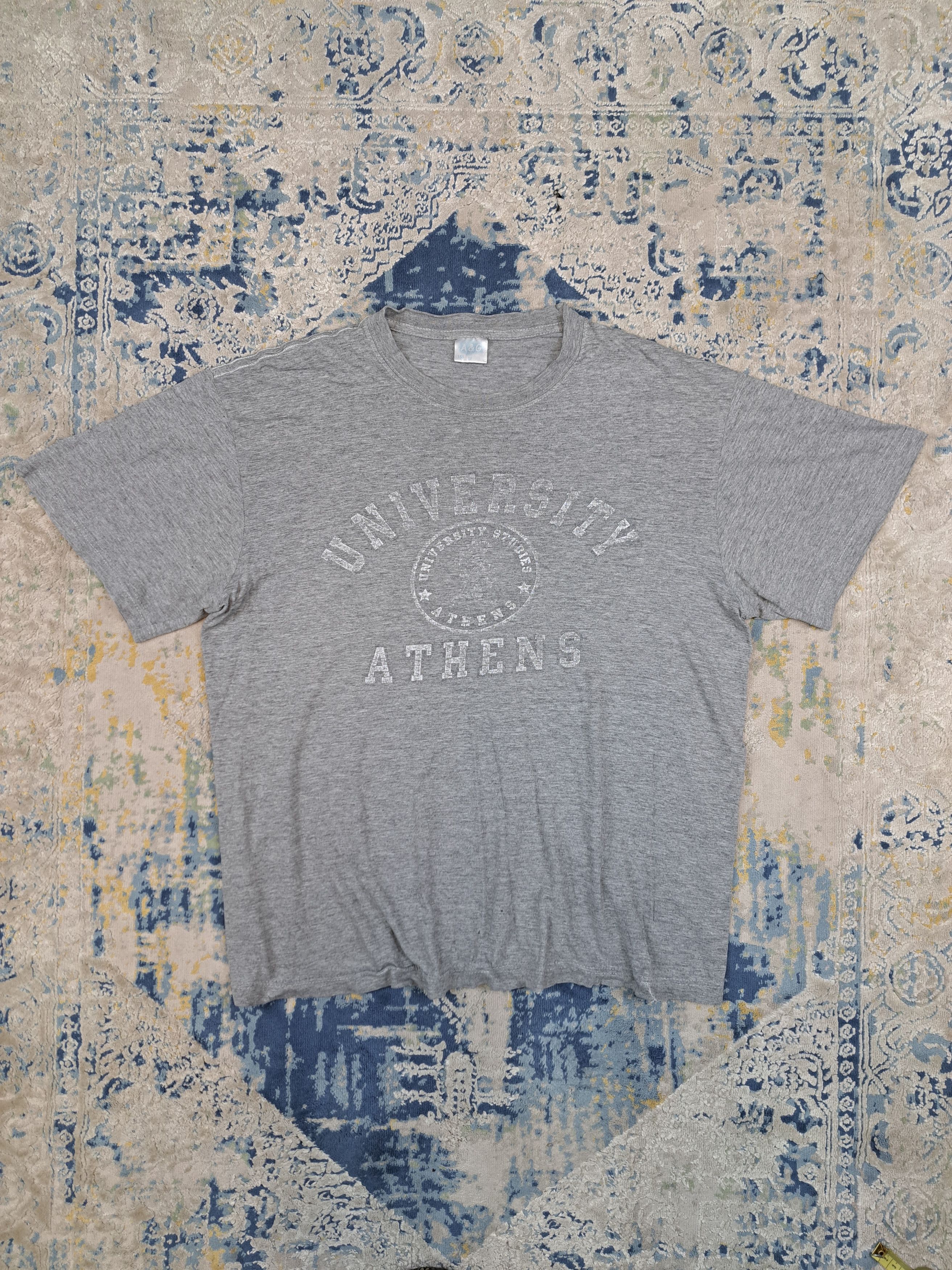 Vintage Vintage University Athens Perfectly Faded Distressed Tee Size US L / EU 52-54 / 3 - 1 Thumbnail