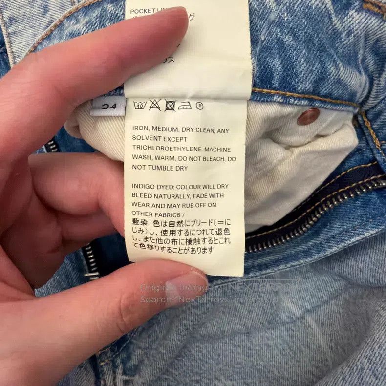 Our Legacy Our Legacy Flared Denim Pants Size US 34 / EU 50 - 6 Thumbnail