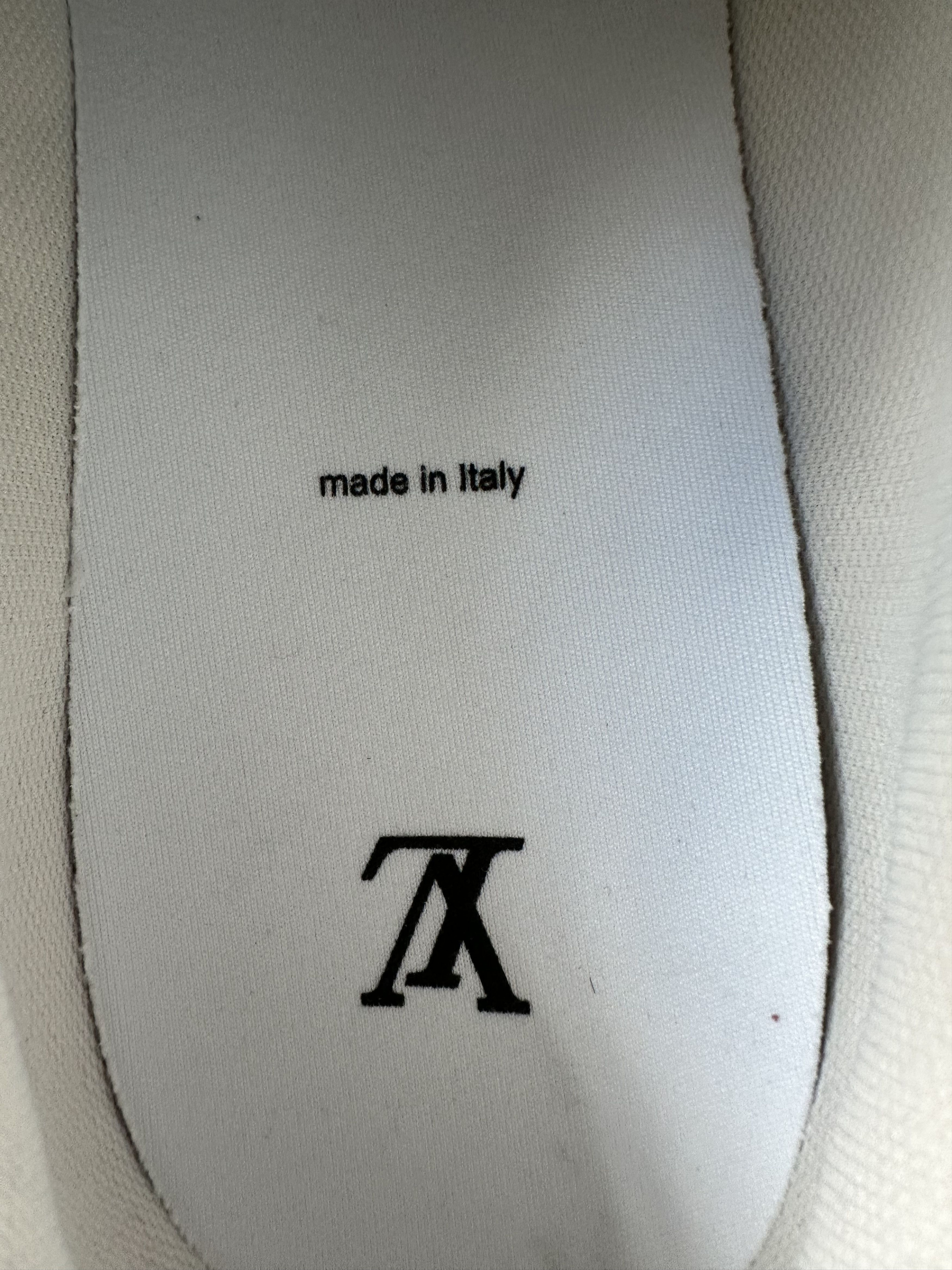 Louis Vuitton Louis Vuitton Grey & Blue Trainers Size US 15 / EU 48 - 6 Thumbnail
