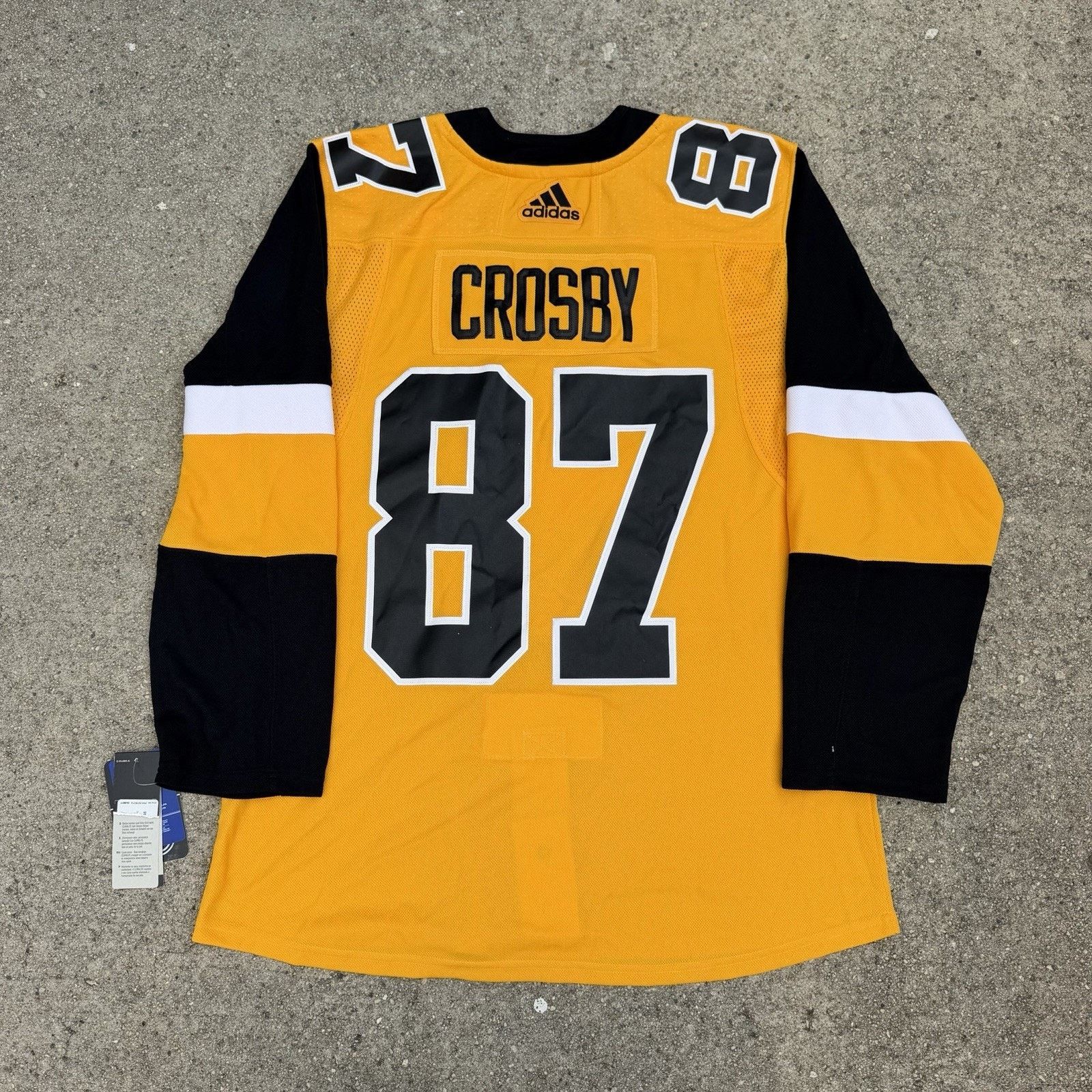 Adidas × NHL NWT Adidas Pittsburgh Penguins Sidney Crosby Jersey Sz 46 Size US L / EU 52-54 / 3 - 1 Thumbnail