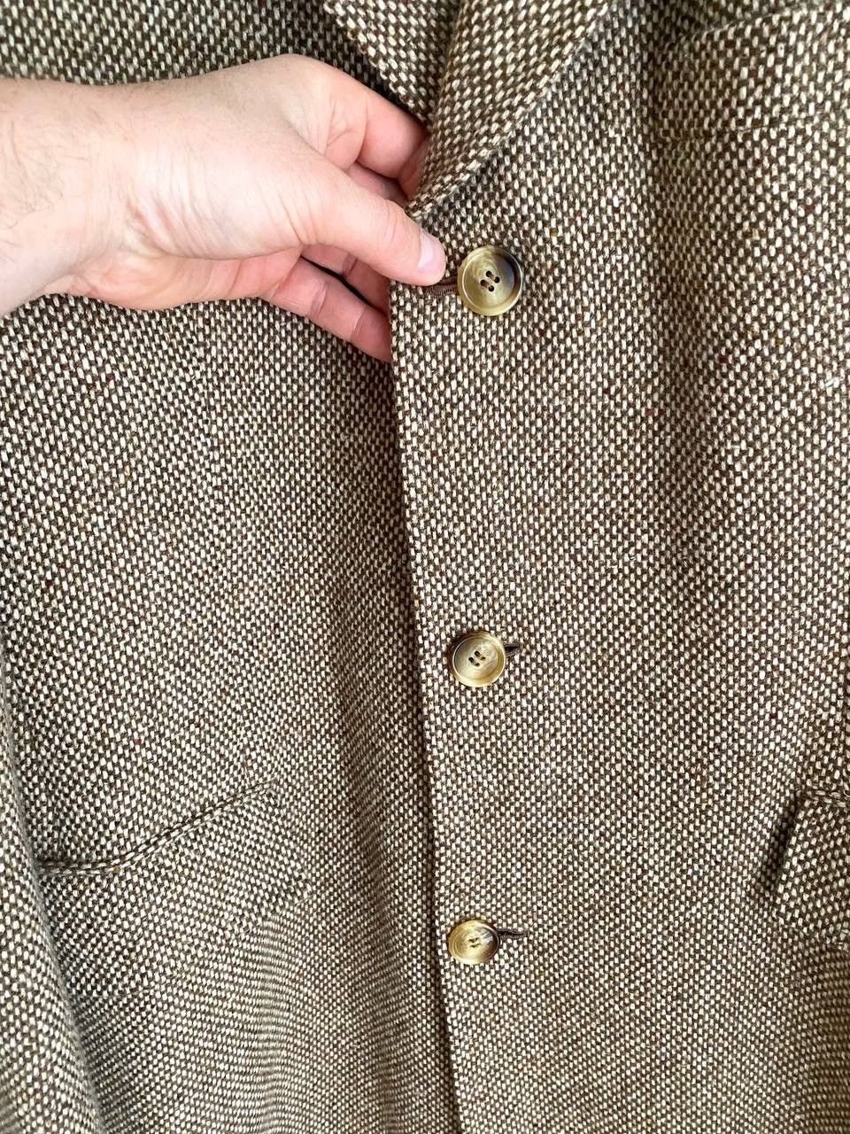 Kiton KITON Napoli 100%Cashmere Men's Brown Overcoat, Size 54 / 8R Size US L / EU 52-54 / 3 - 4 Thumbnail