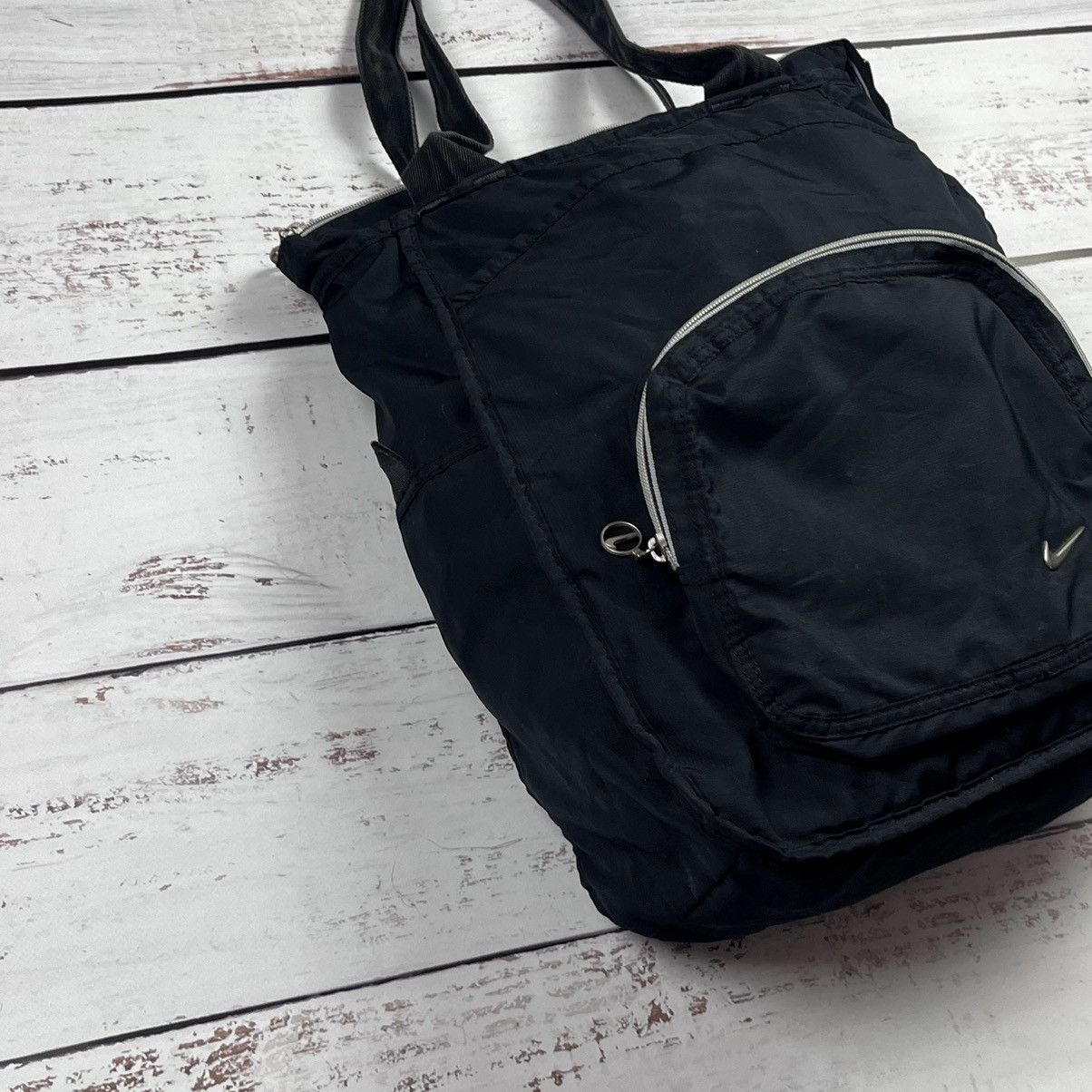 Nike × Vintage Nike Vintage Handbag Y2K Drill Gorpcore Streetwear Size ONE SIZE - 4 Thumbnail