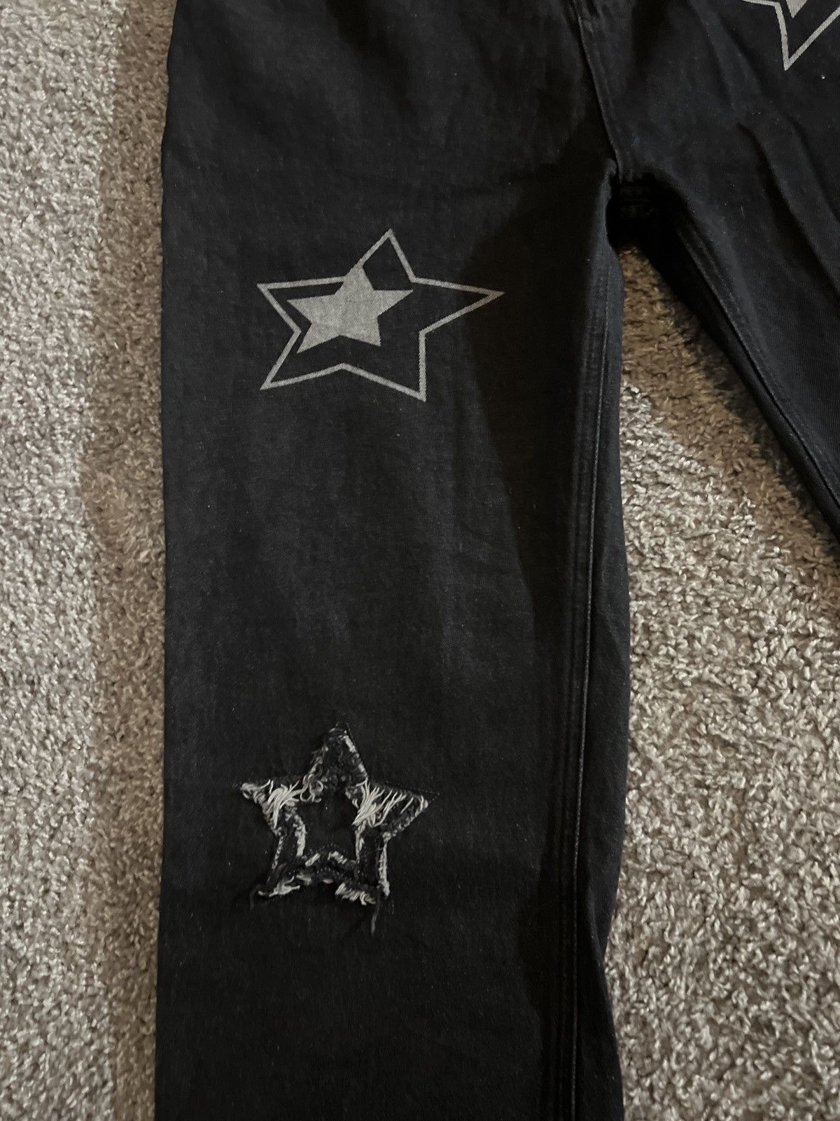 Other Star Patched Jeans Size US 38 / EU 54 - 3 Thumbnail