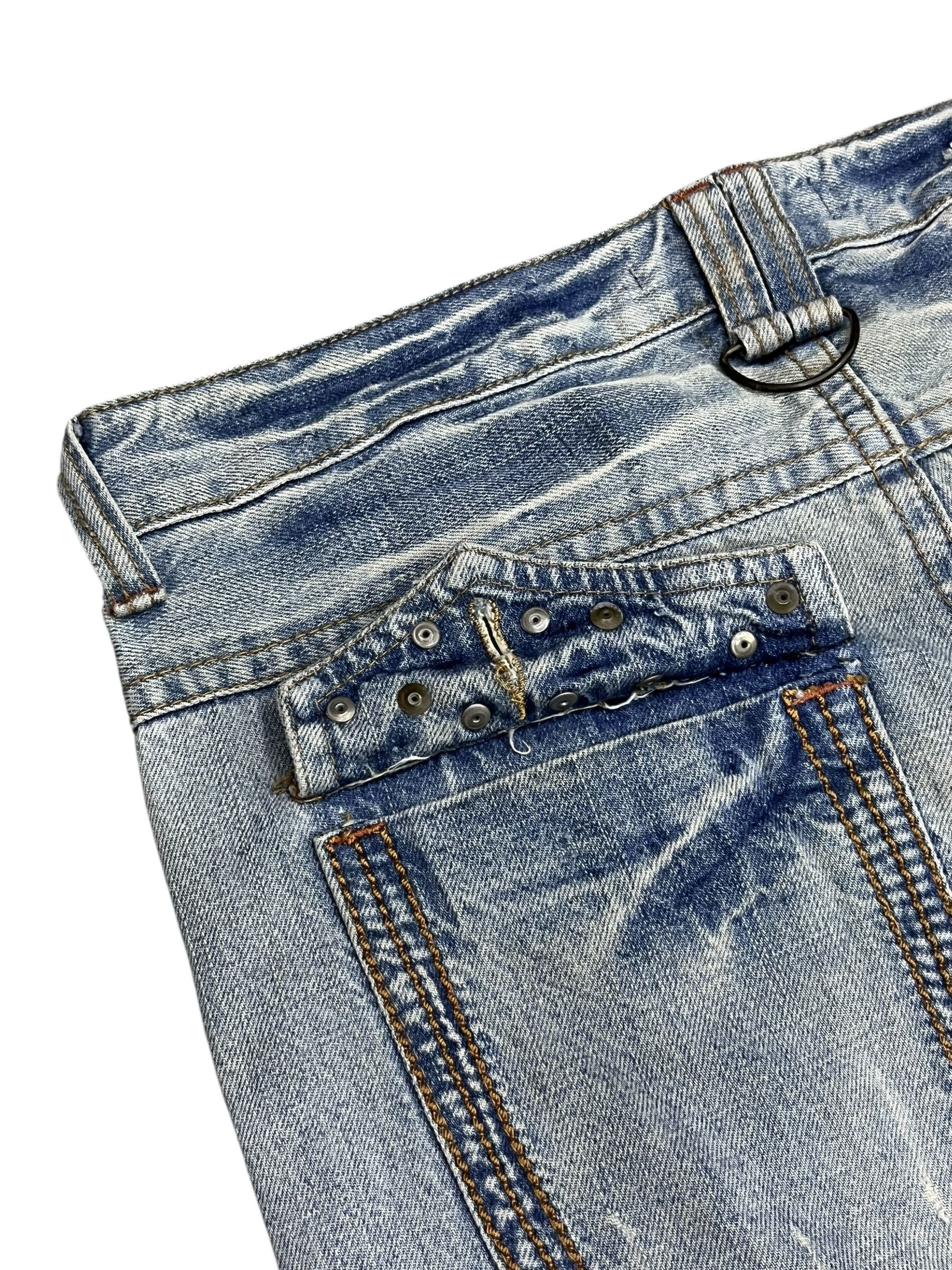 Japanese Brand Archive Studded Flare Denim Kapital Tornado Mart Style Size US 33 - 13 Thumbnail