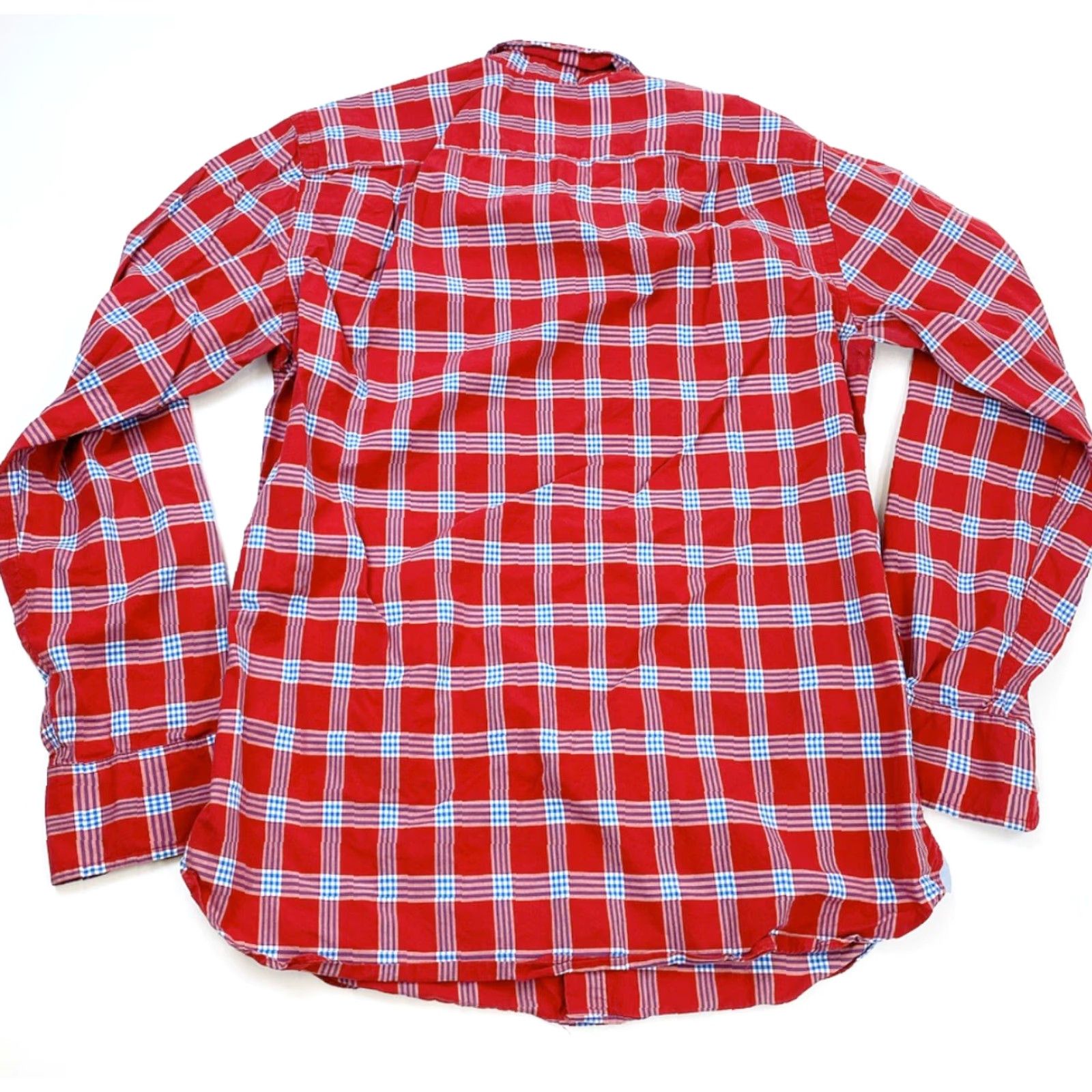 J.Crew VINTAGE J.Crew Shirt Men’s Small Red Plaid Tartan Long Sleeve Button-Down Pocket Men Size US S / EU 44-46 / 1 - 2 Thumbnail