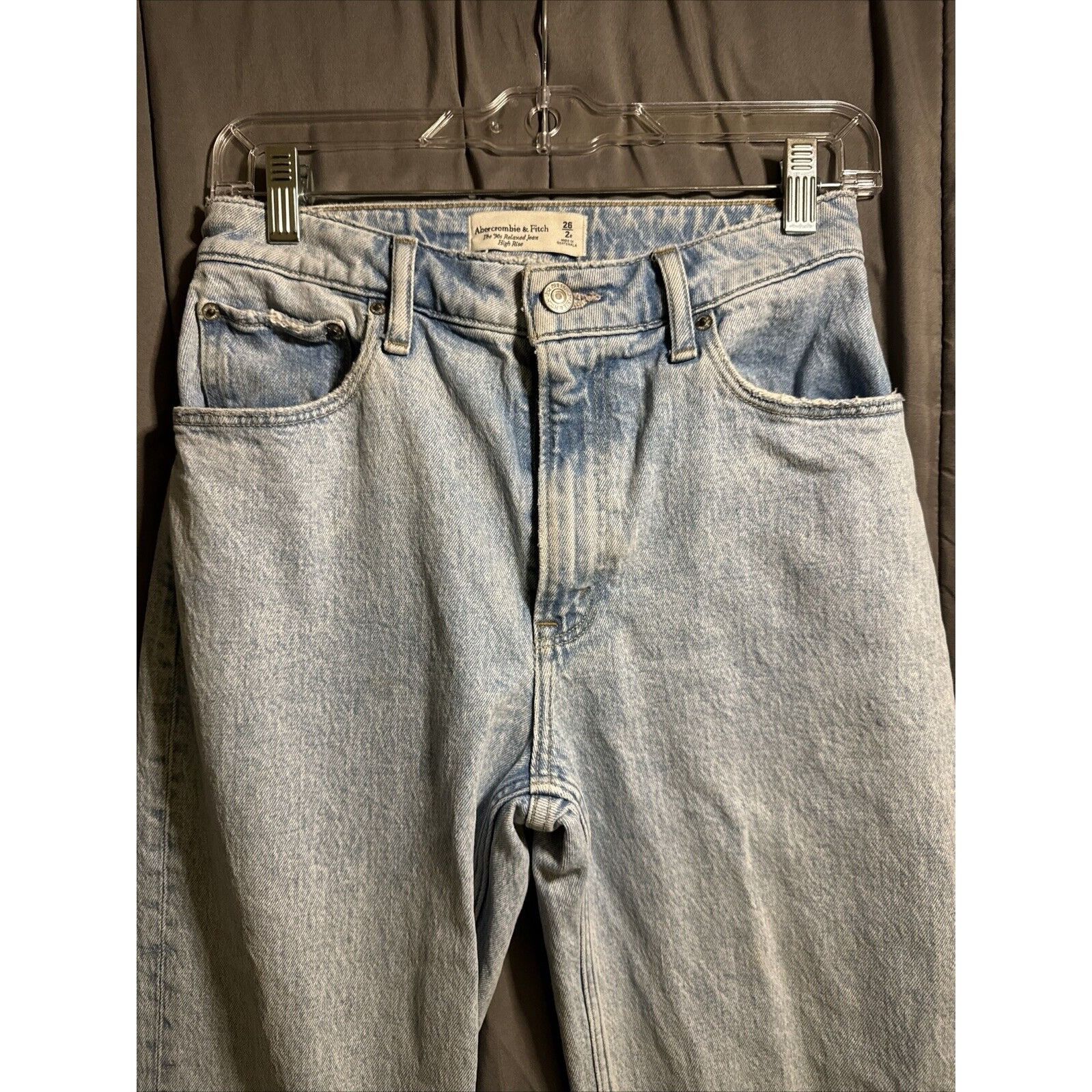 Abercrombie & Fitch Abercrombie Fitch Womens 26/2 Jean The 90s Relaxed High Rise Size 26" / US 2 / IT 38 - 3 Thumbnail