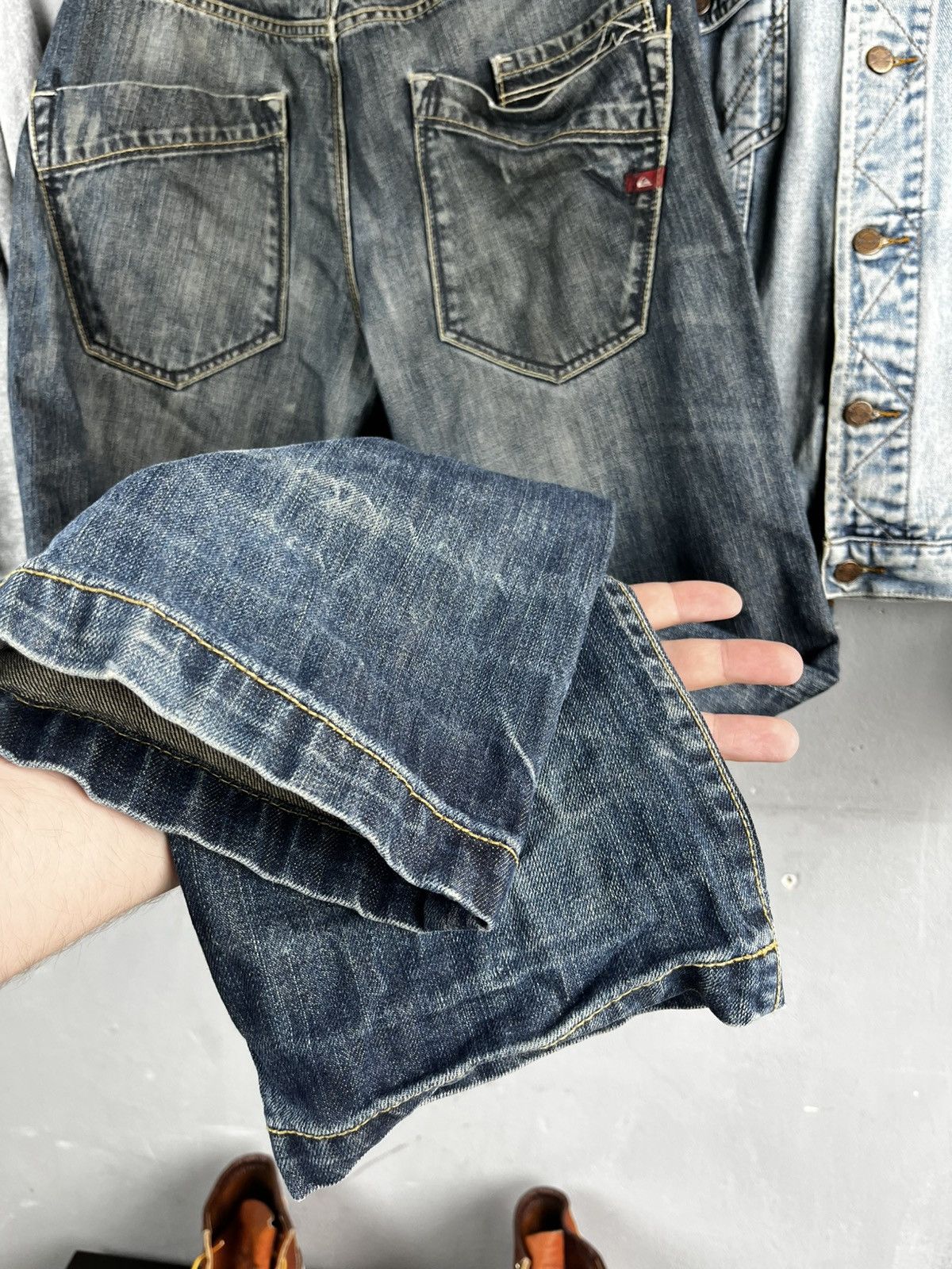 Quiksilver Quiksilver denim pants vintage 90s Size US 33 - 19 Thumbnail