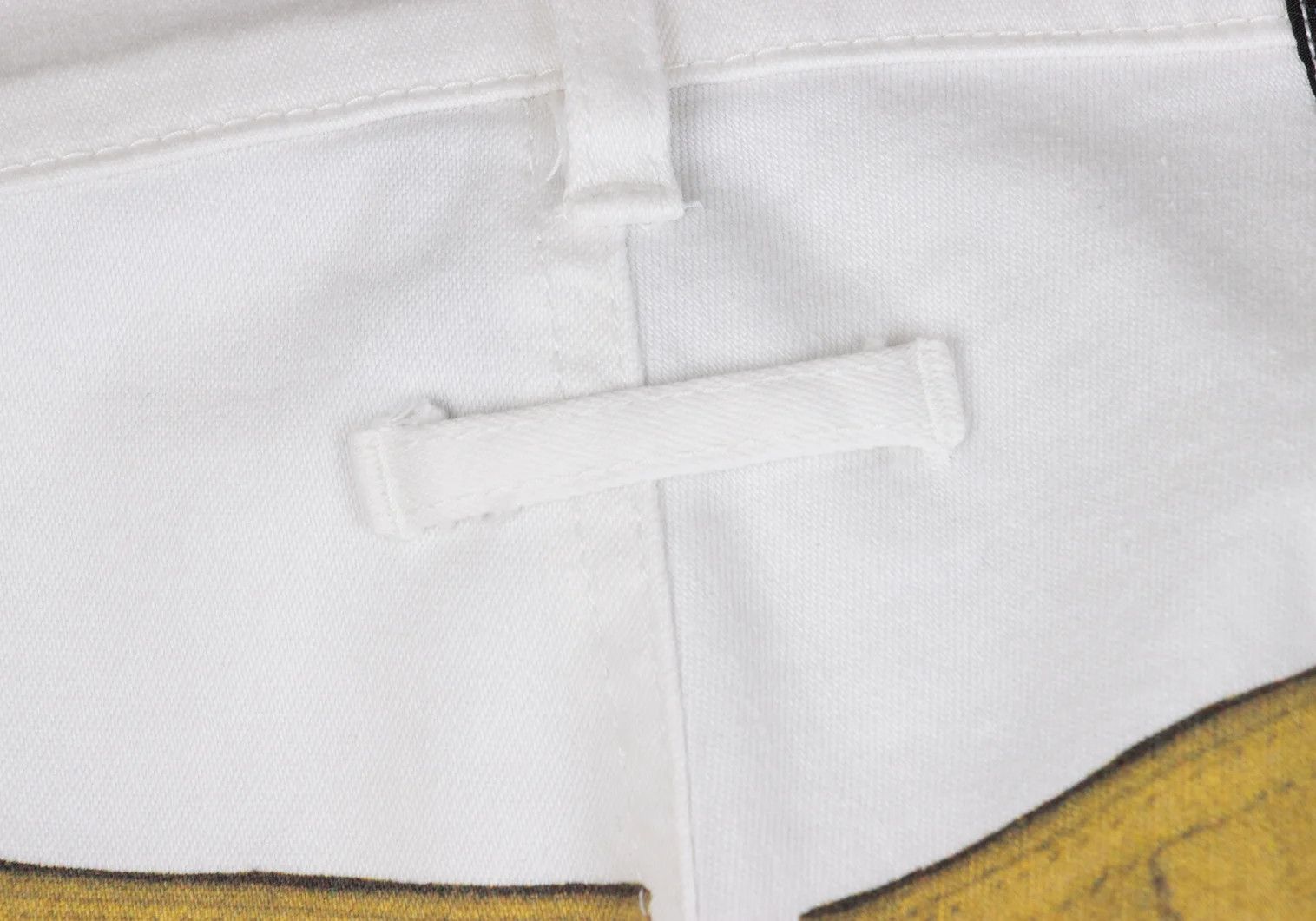 Jean Paul Gaultier Trompe L'Oeil Cotton Stretch Pants in White Size US 32 / EU 48 - 14 Thumbnail