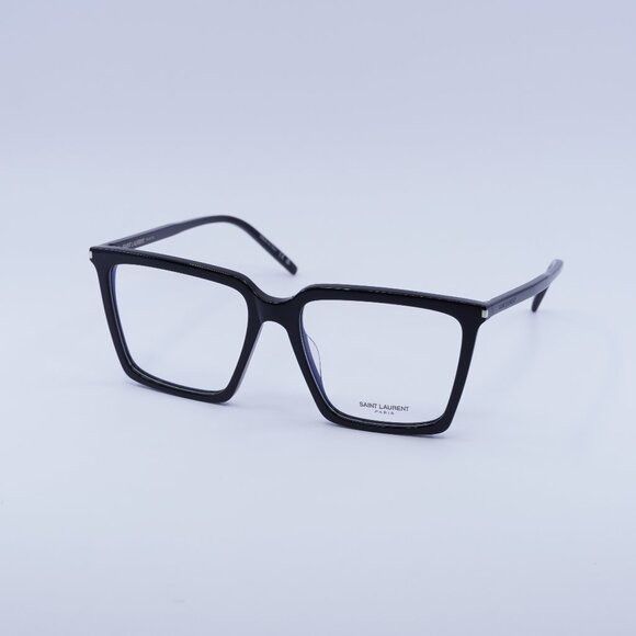 Saint Laurent Paris 🕶️ New Saint Laurent SL474 OPT 001 Eyeglasses - Black Frame Size ONE SIZE - 3 Thumbnail