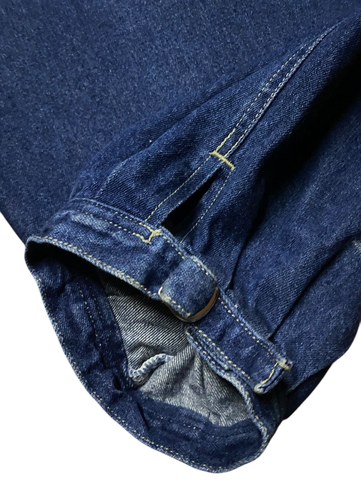 Japanese Brand Work Wear Japanese Brand Style Gin Wash Super Baggy Jeans Size US 37 - 13 Thumbnail