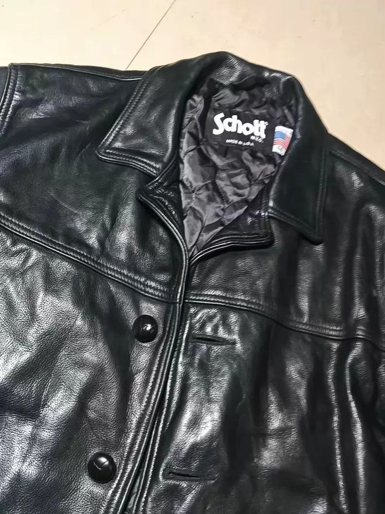 Schott Schott Super thick cowhide jacket Size US XL / EU 56 / 4 - 2 Thumbnail