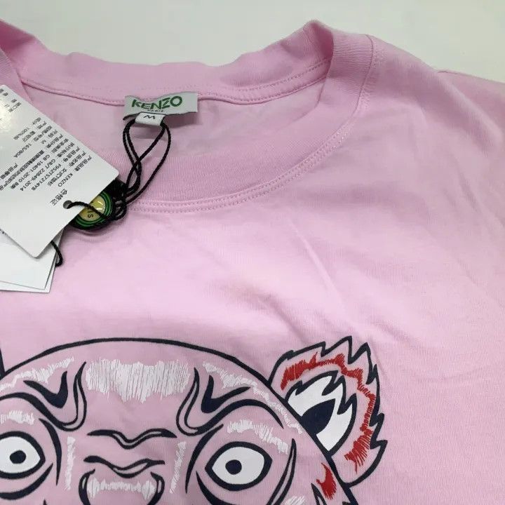 Kenzo KENZO Pink Tiger Graphic Short-Sleeve T-Shirt -2507 Size M / US 6-8 / IT 42-44 - 7 Thumbnail