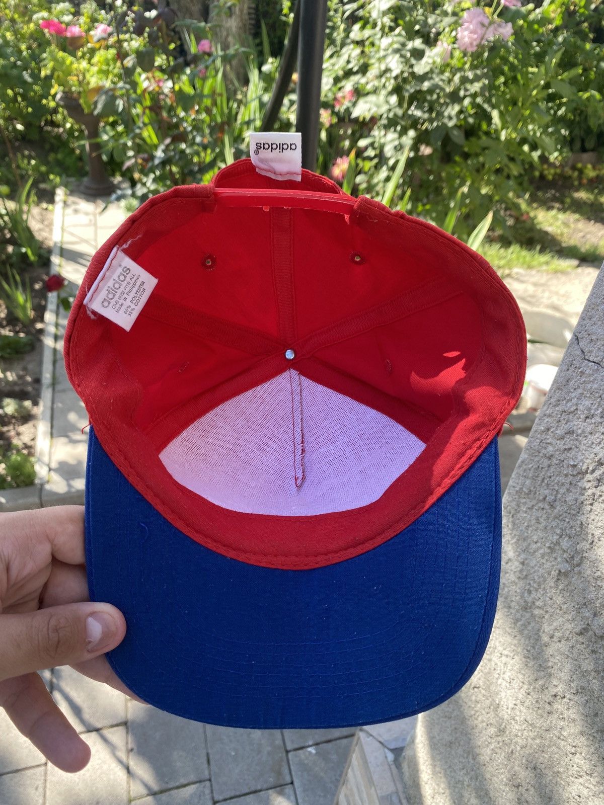 Adidas × Vintage Vintage Adidas Bayern Munich 90s Cap Soccer hat Size ONE SIZE - 8 Thumbnail