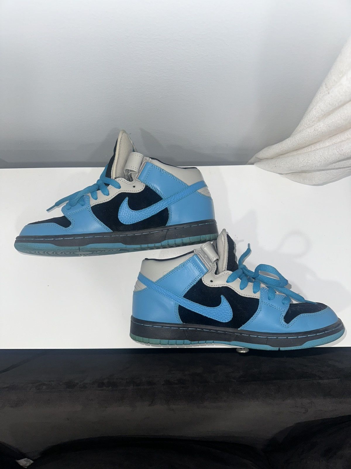 Nike 2008 NIKE PRO SB AQUA FUEL BLUE Size US 9.5 / EU 42-43 - 12 Thumbnail