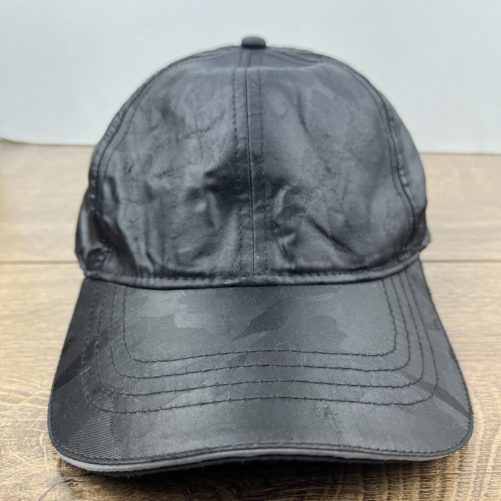 Other Camo Black Baseball Hat Black Hat Adjustable Adult Size Hat Size ONE SIZE - 5 Thumbnail