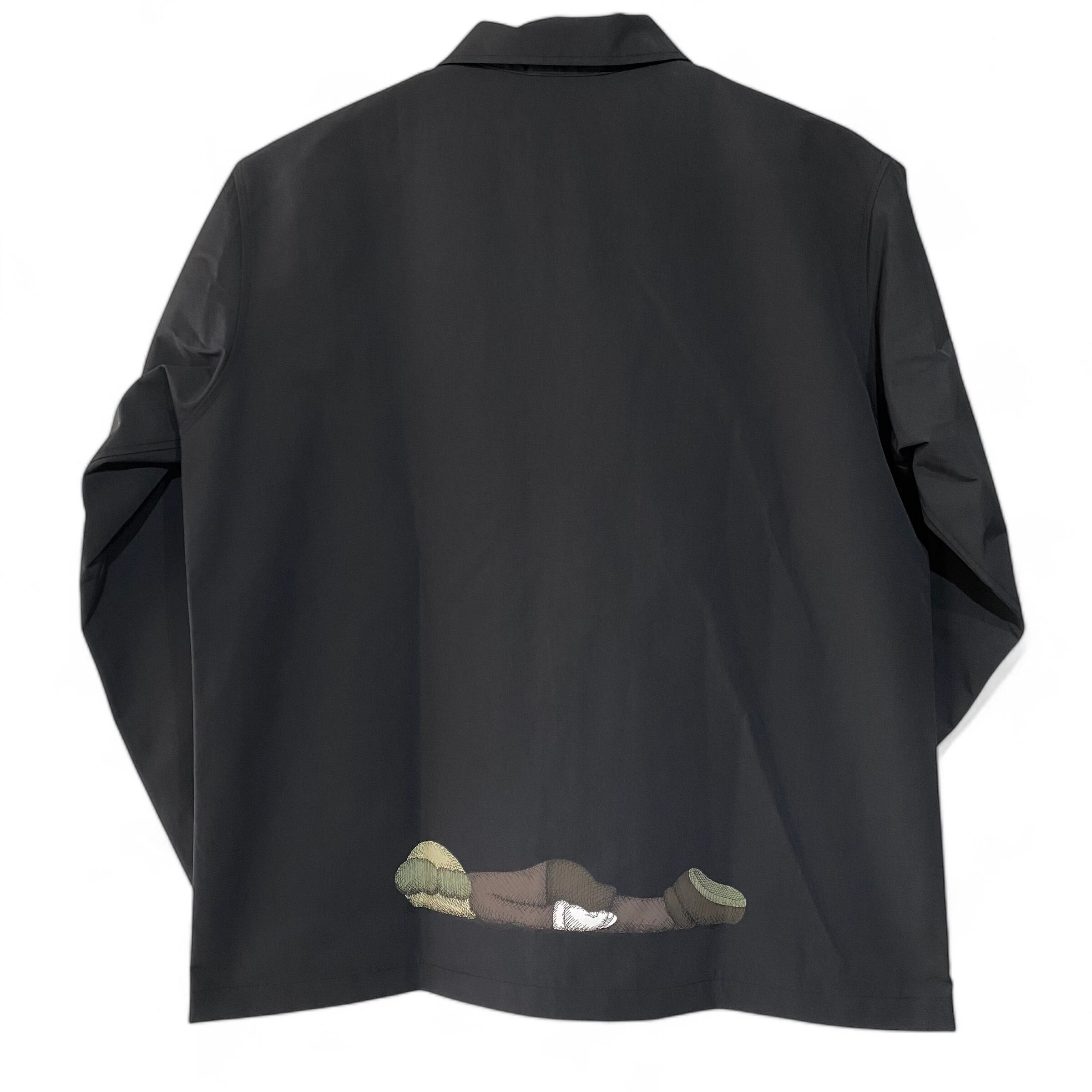 Andy Warhol × Kaws × Uniqlo KAWS + Warhol Coach Jacket Black Size US XL / EU 56 / 4 - 2 Thumbnail