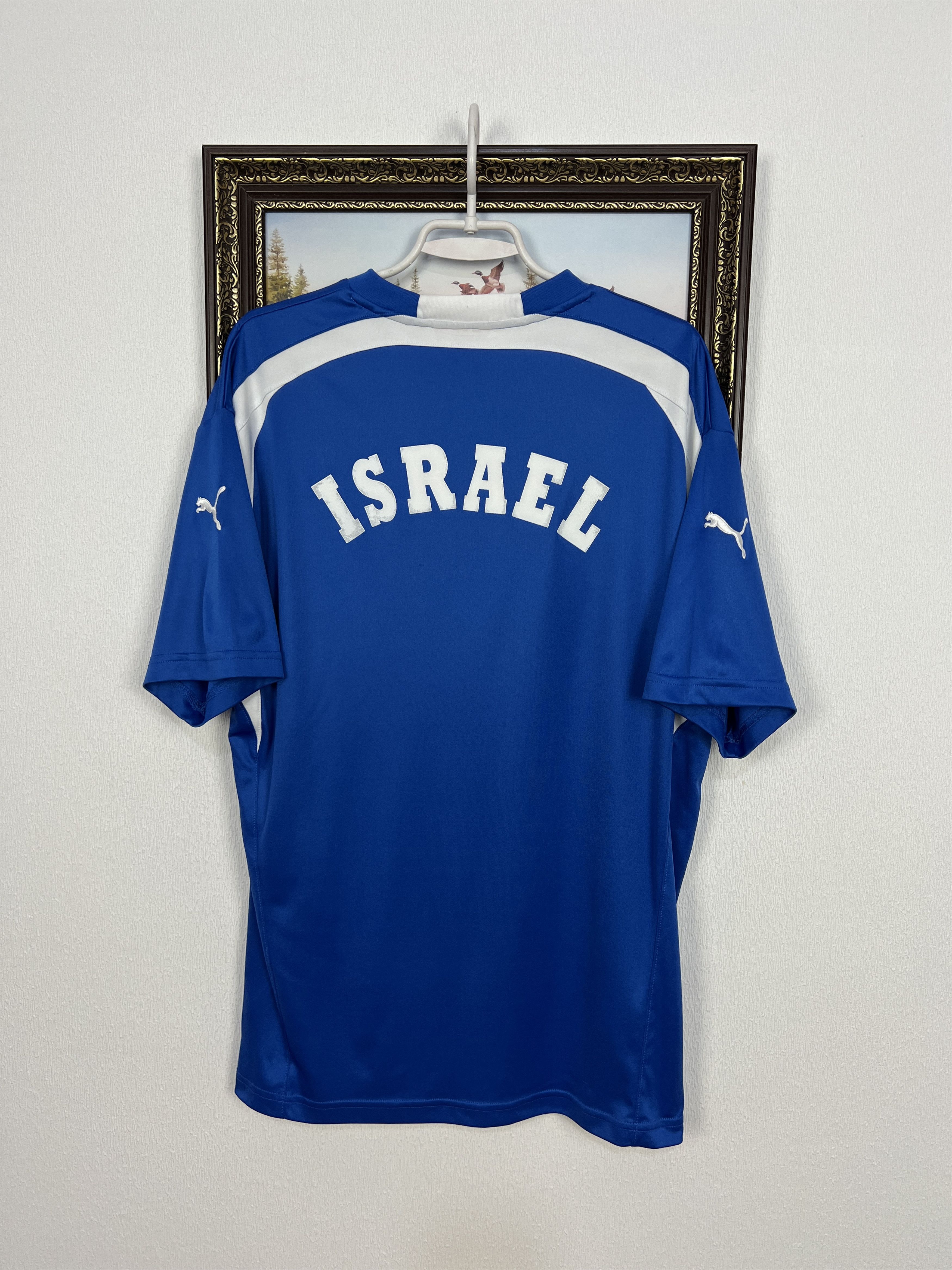 Israel Home football shirt 2006 Soccer Puma Blue Jersey