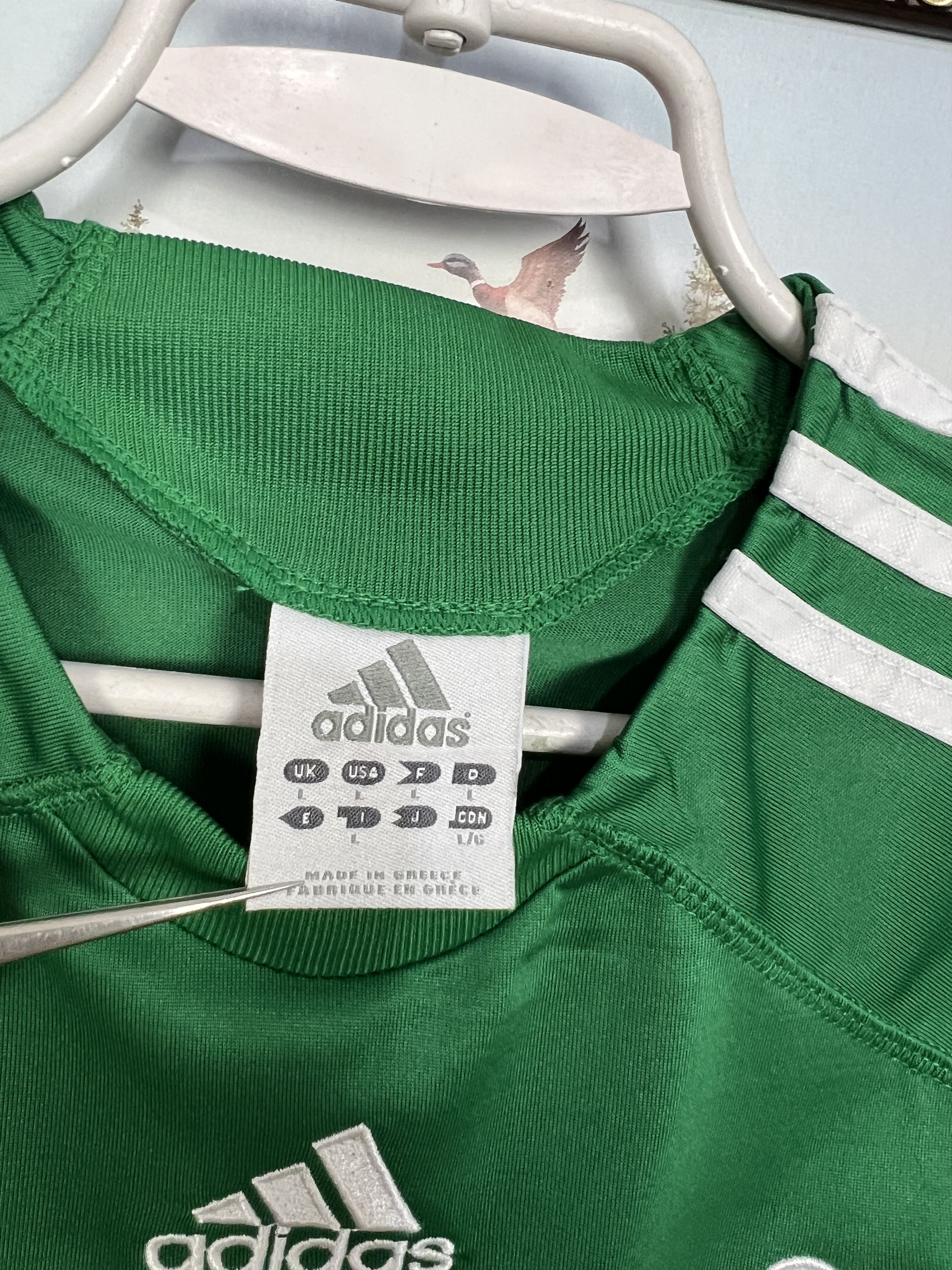 Adidas Panathinaikos Home football shirt 2007 Soccer Jersey Trikot Size US L / EU 52-54 / 3 - 5 Thumbnail