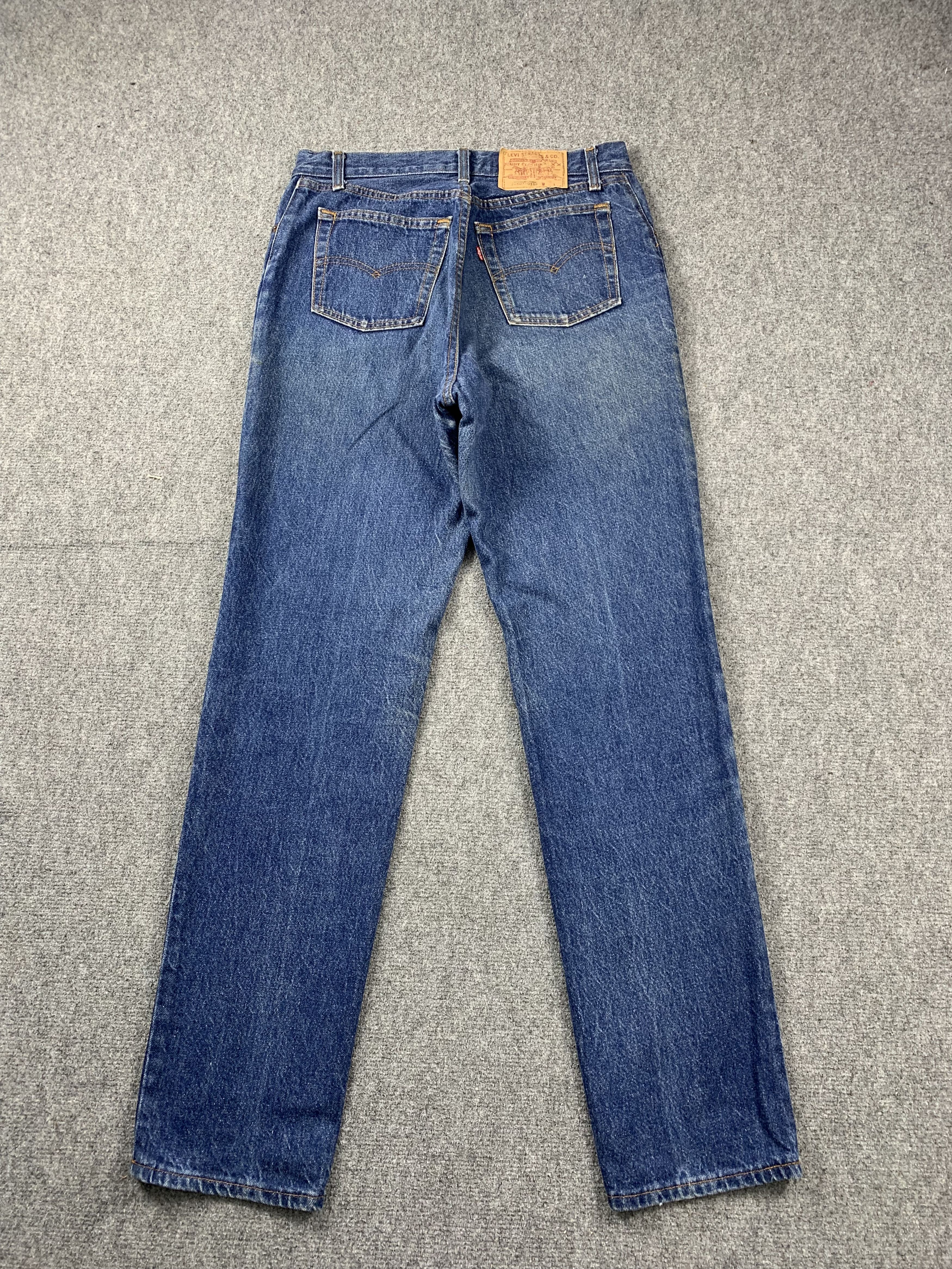 Levi's Vintage 90s Levis 501 Faded Blue Jeans DP1982 Size US 30 / EU 46 - 3 Thumbnail